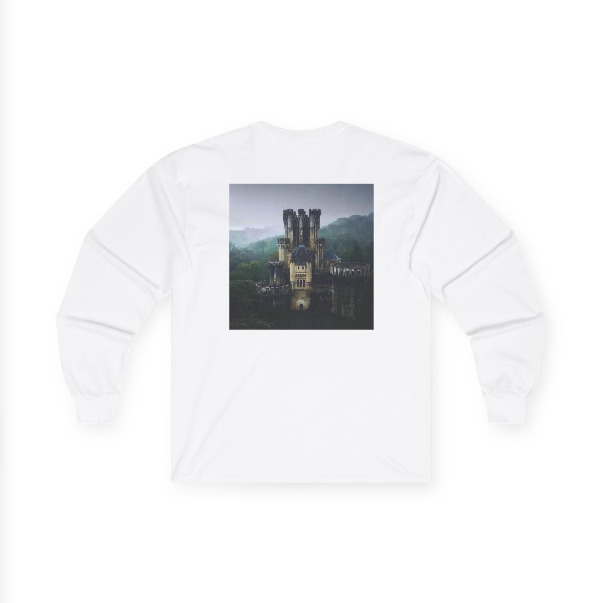 Butrón Castle (Gatika, Spain) — Hard Long Sleeve (Back Print)