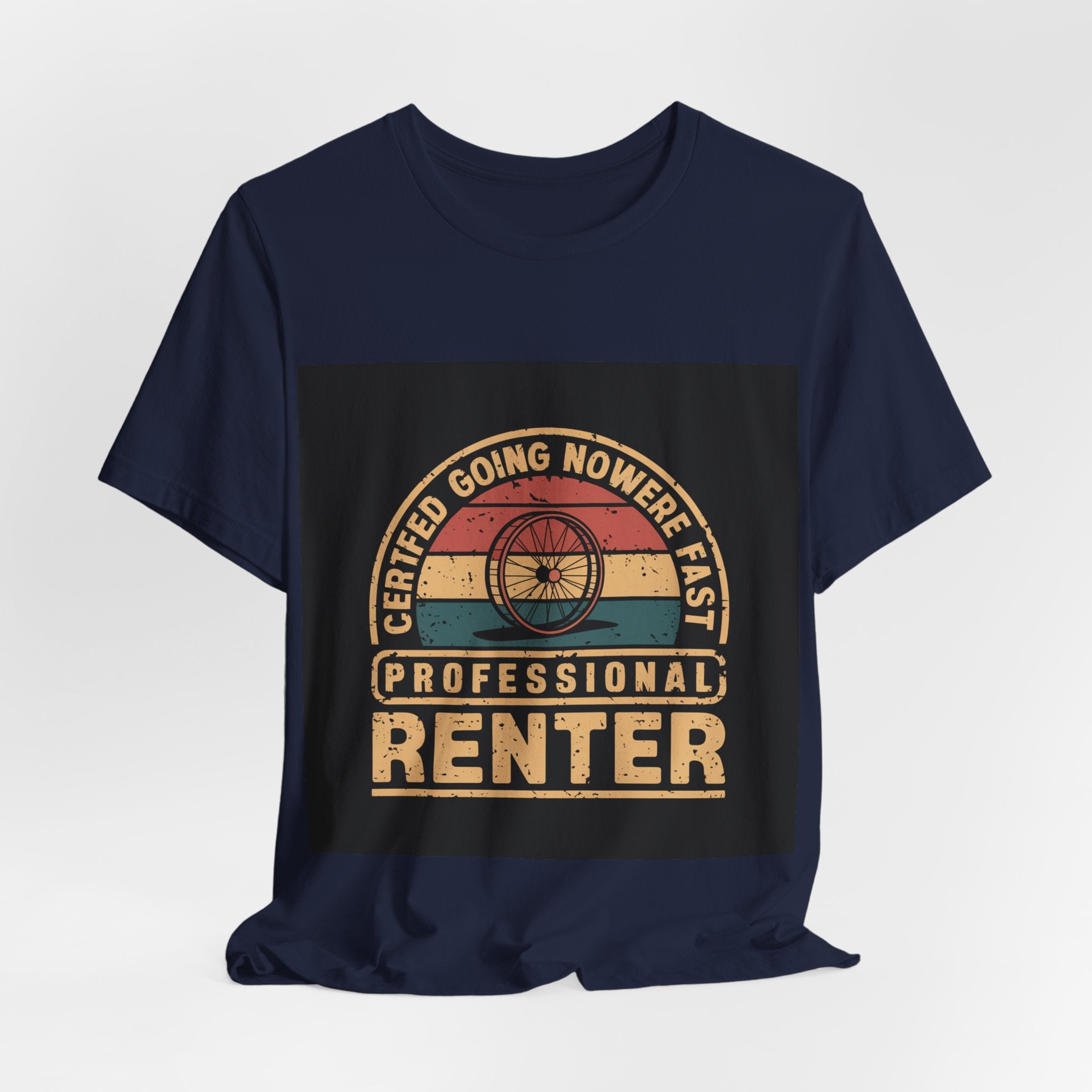 Professional Renter - Trendy Teez Funny Tee mockup