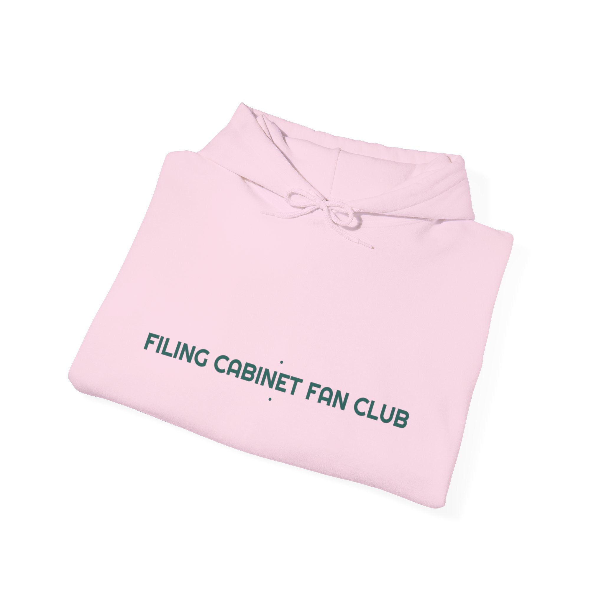 Filing Cabinet Fan Club - Trendy Teez Funny Hoodie mockup