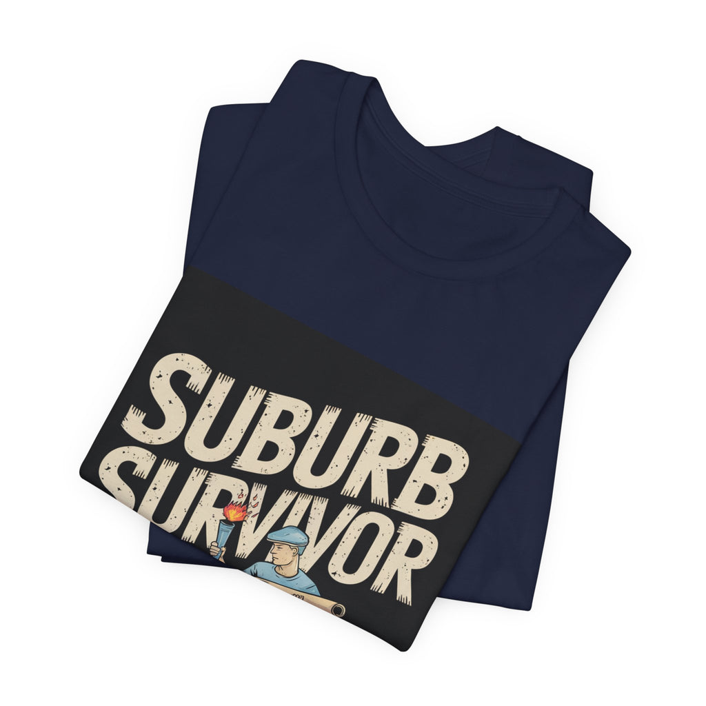 Suburb Survivor - Trendy Teez Funny Tee mockup