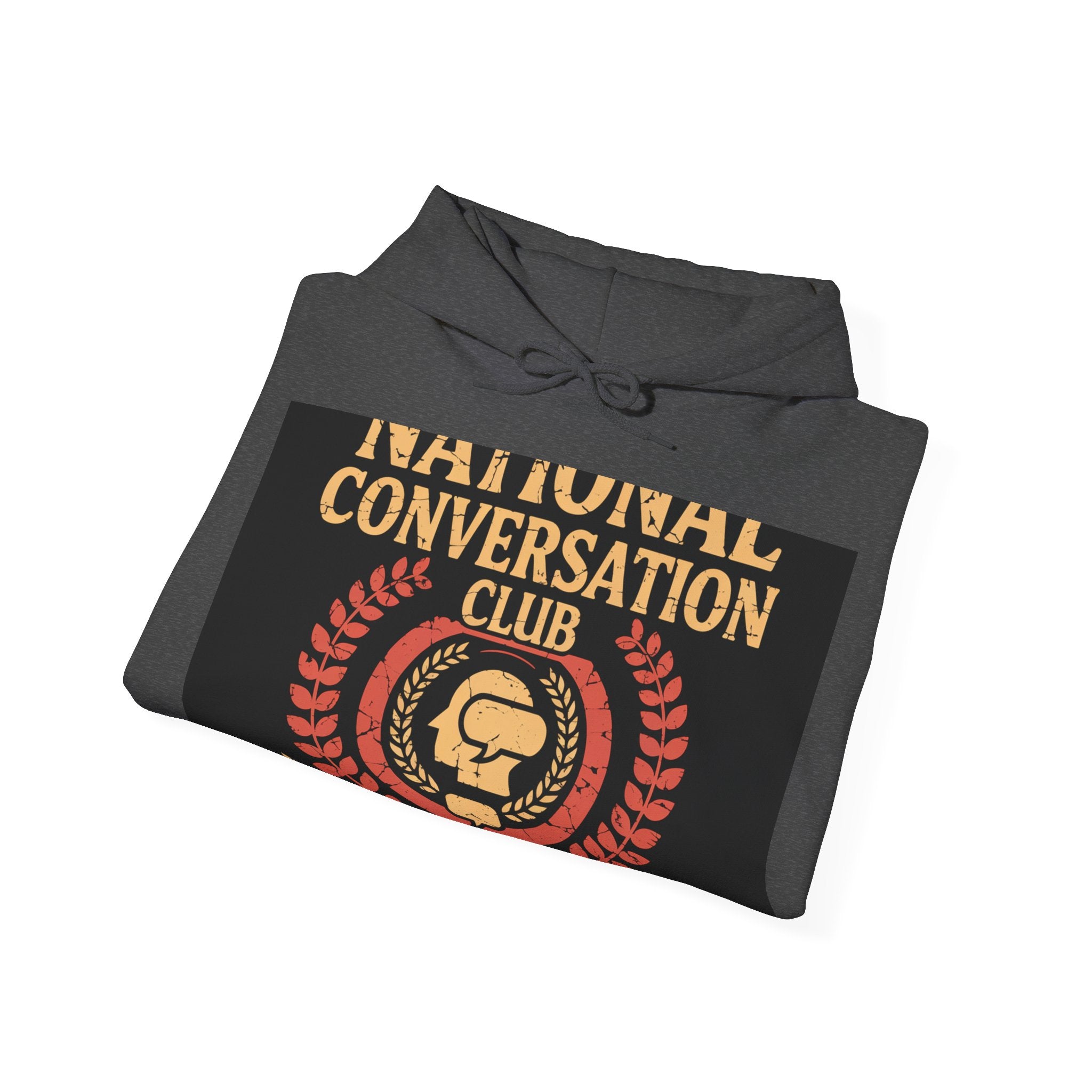 National Conversation Club - Trendy Teez Funny Hoodie mockup