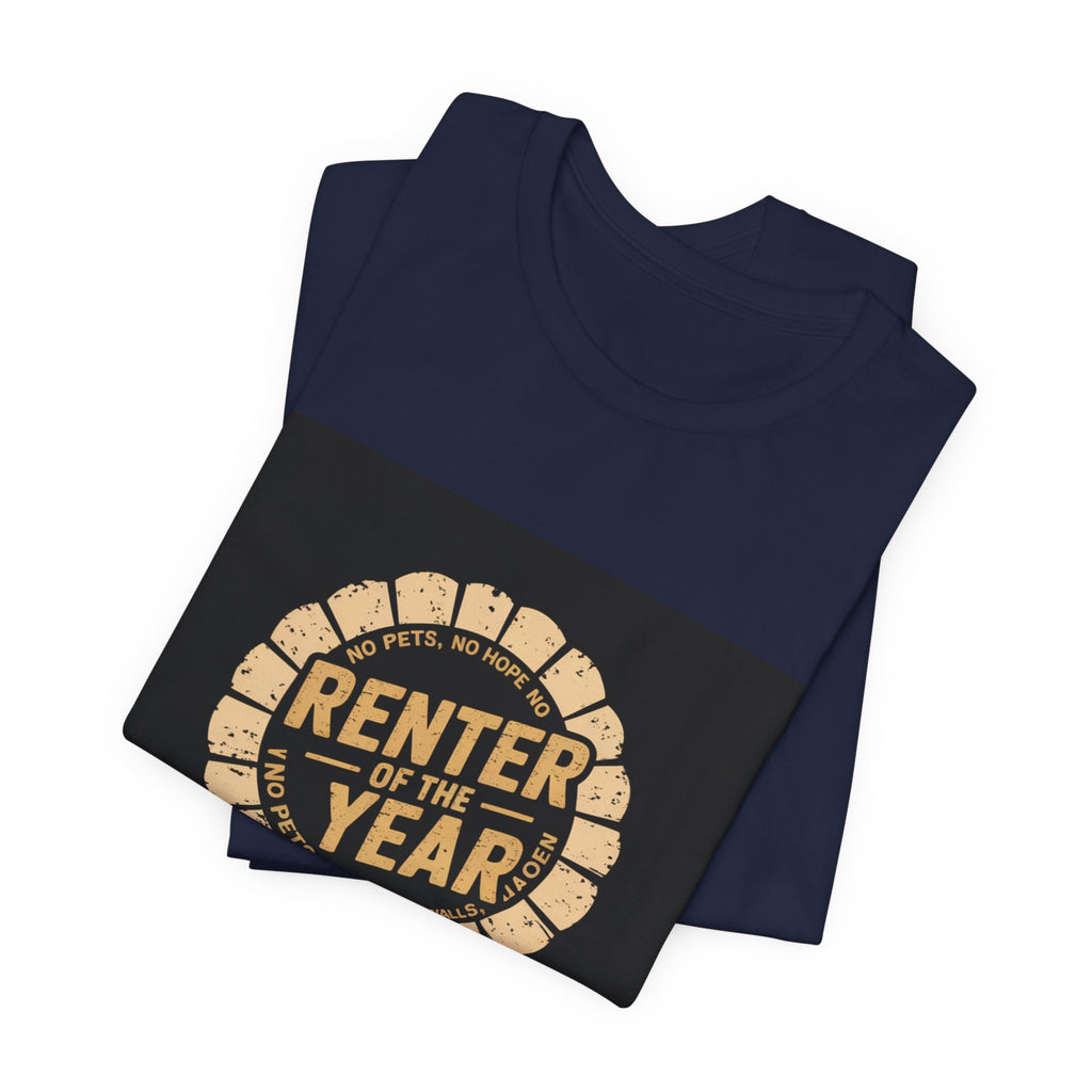 Renter Of The Year - Trendy Teez Funny Tee mockup