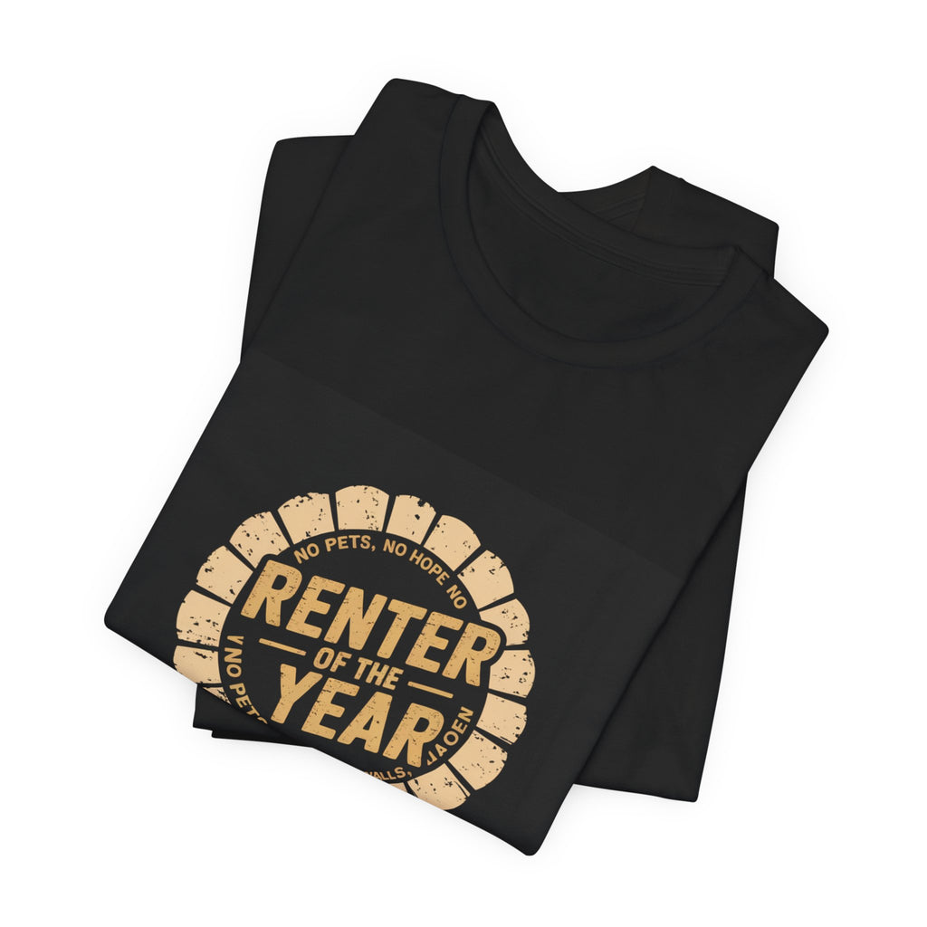 Renter Of The Year - Trendy Teez Funny Tee mockup