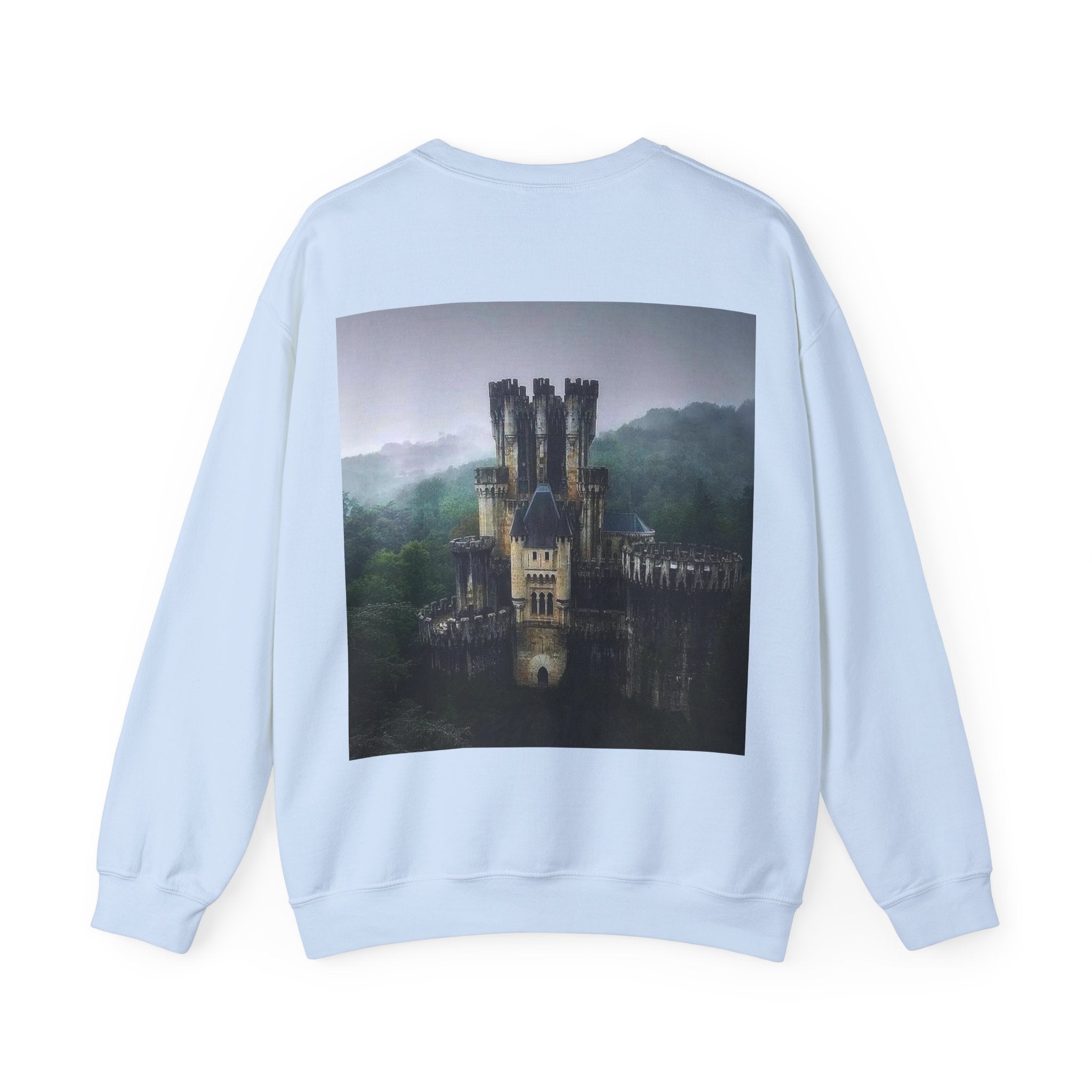 Butrón Castle (Gatika, Spain) — Hard Crewneck (Back Print)