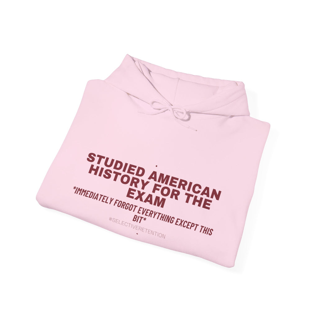 Studied American History For The Exam - Trendy Teez Funny Hoodie mockup