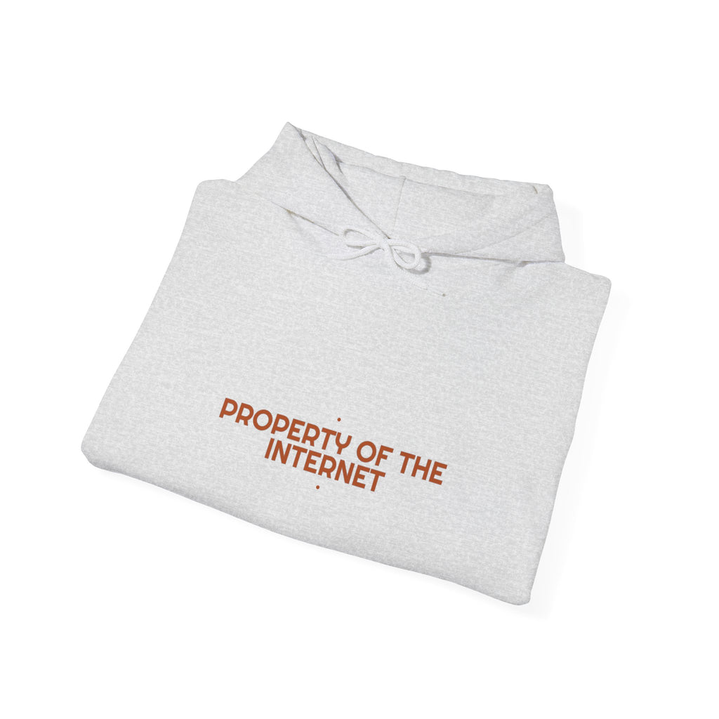 Property Of The Internet - Trendy Teez Funny Hoodie mockup