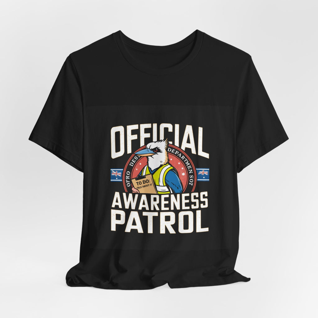 Official Awareness Patrol - Trendy Teez Funny Tee mockup