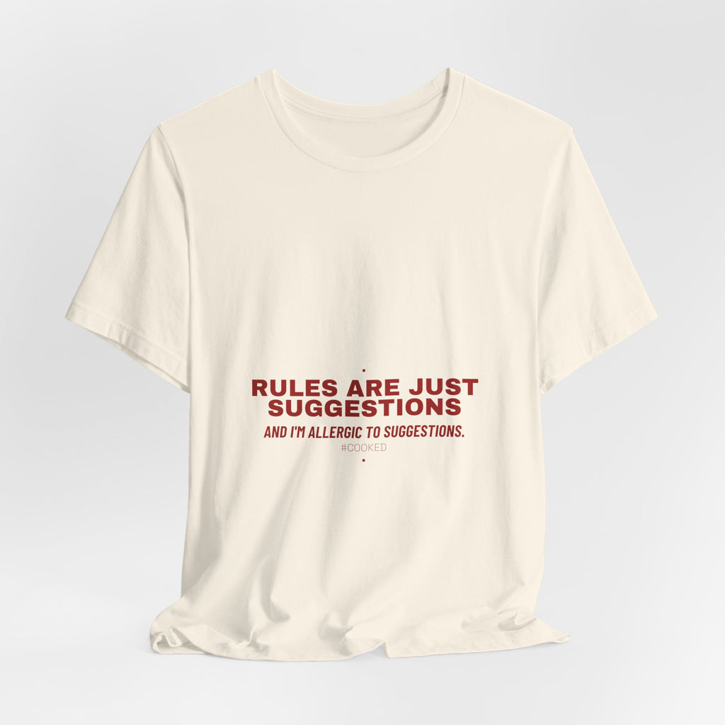 Rules Are Just Suggestions - Trendy Teez Funny Tee mockup