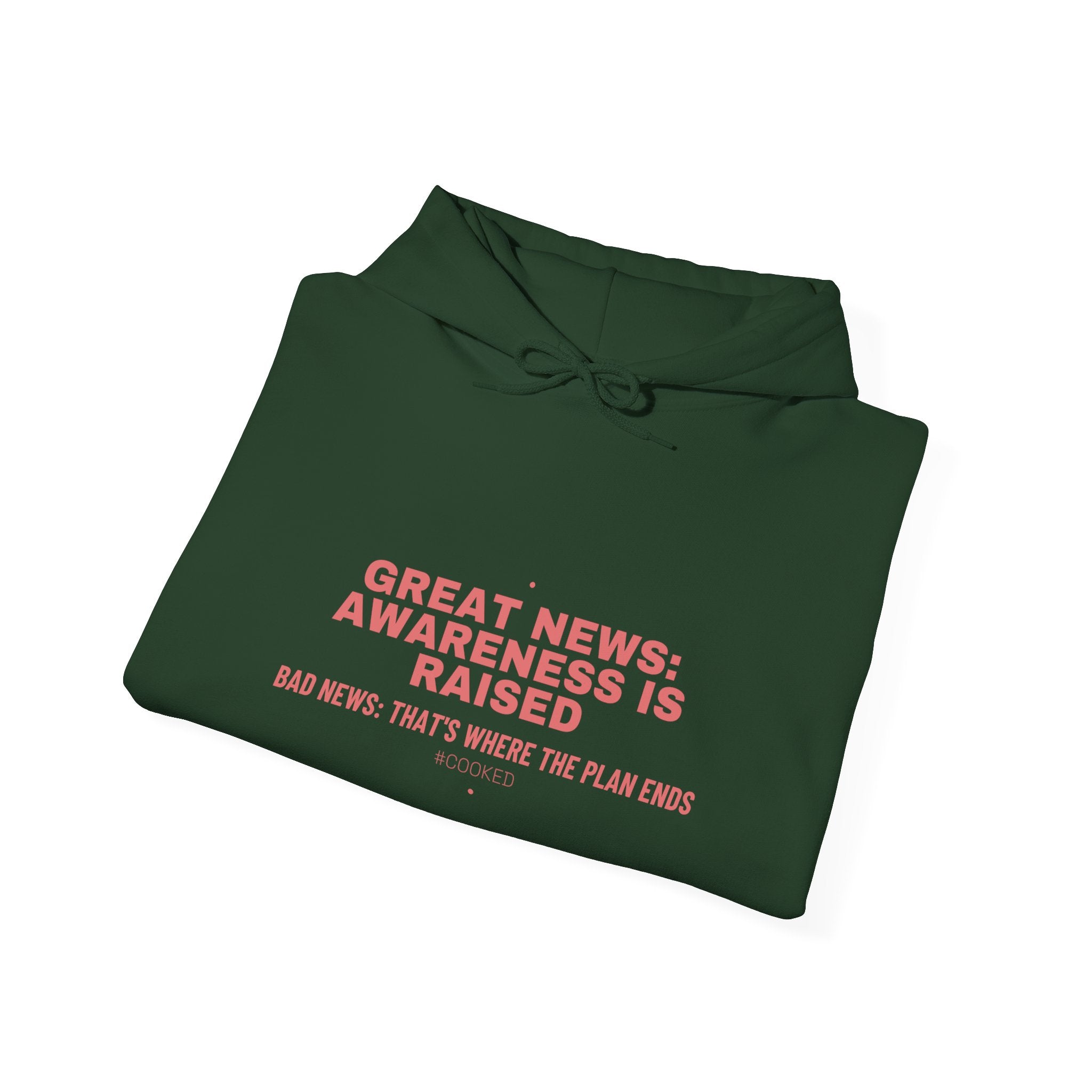 Great News: Awareness Is Raised - Trendy Teez Funny Hoodie mockup