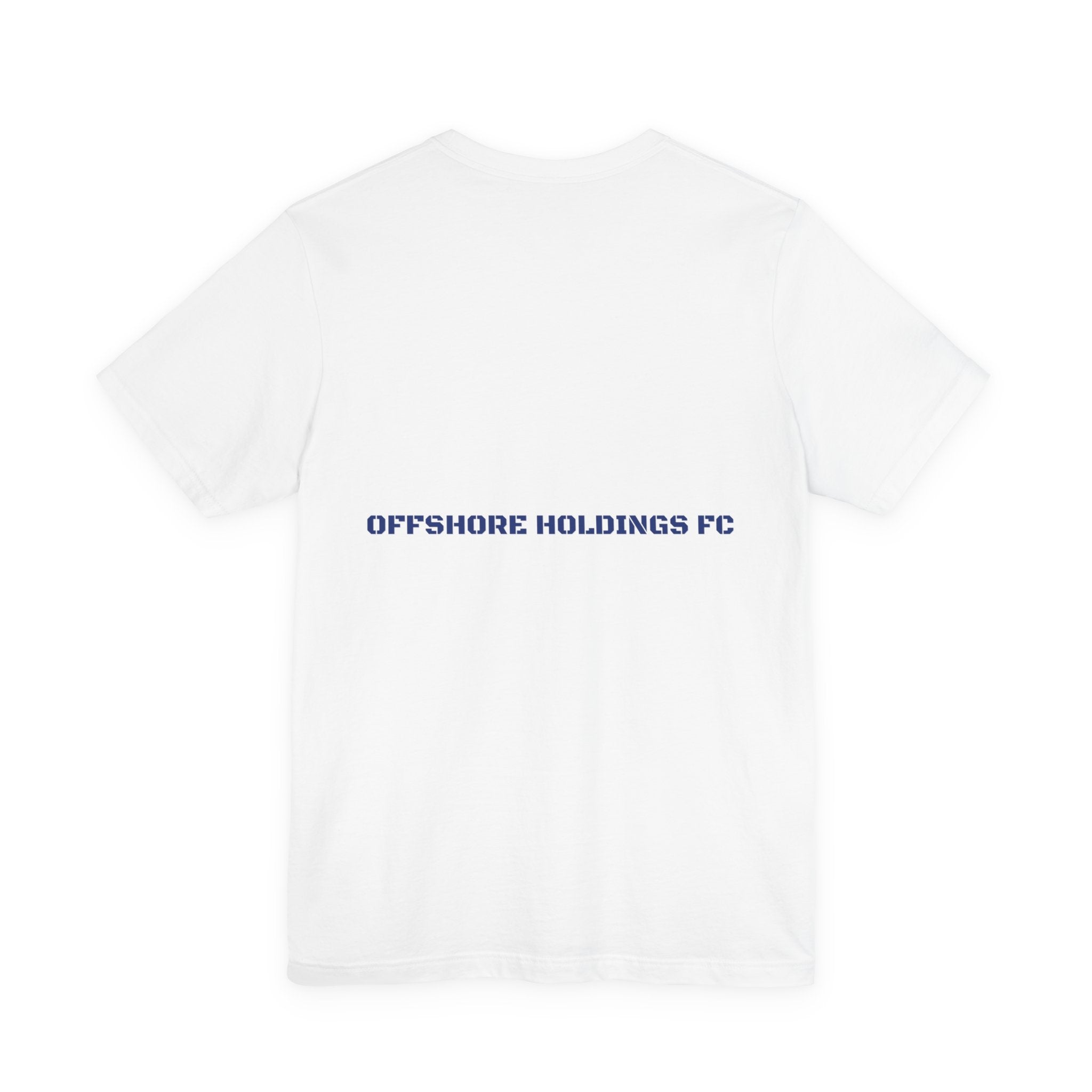 Offshore Holdings Fc - Trendy Teez Funny Tee (Back Print) mockup