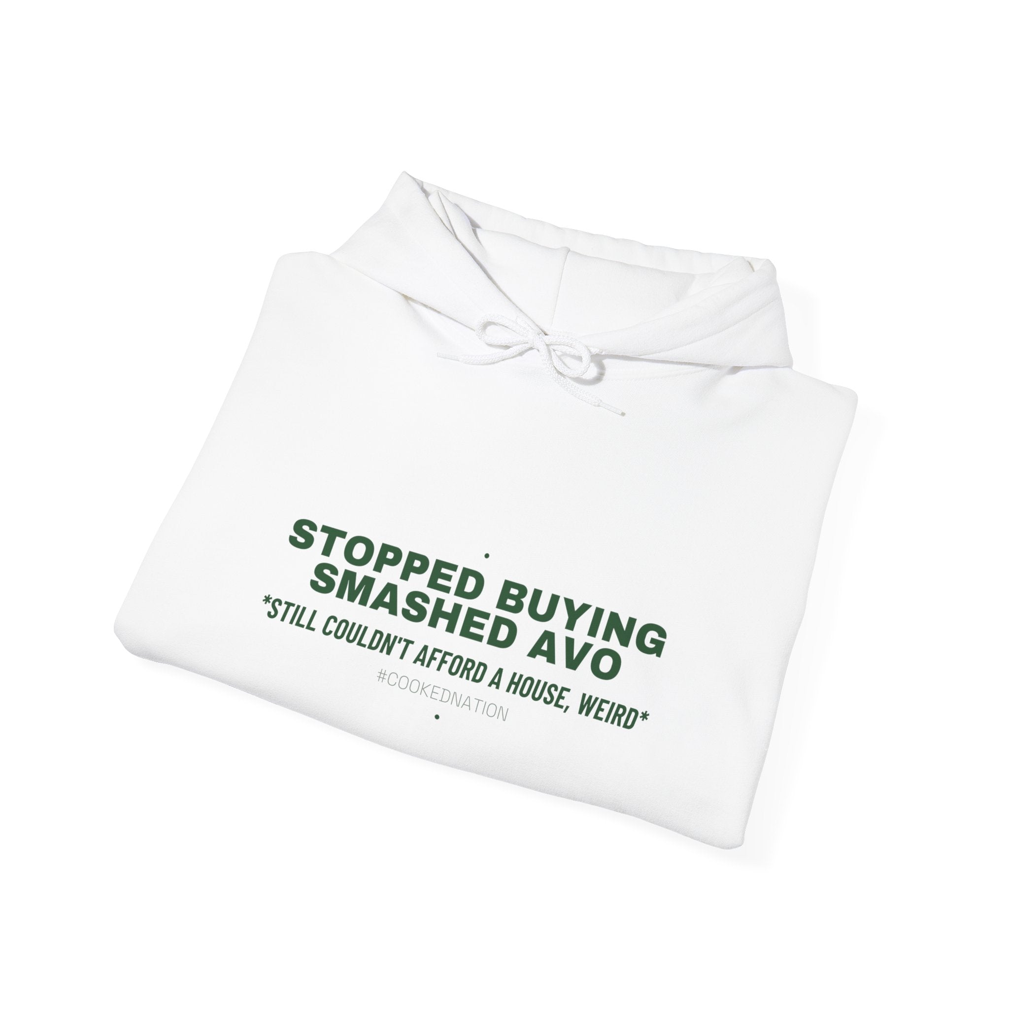 Stopped Buying Smashed Avo - Trendy Teez Funny Hoodie mockup