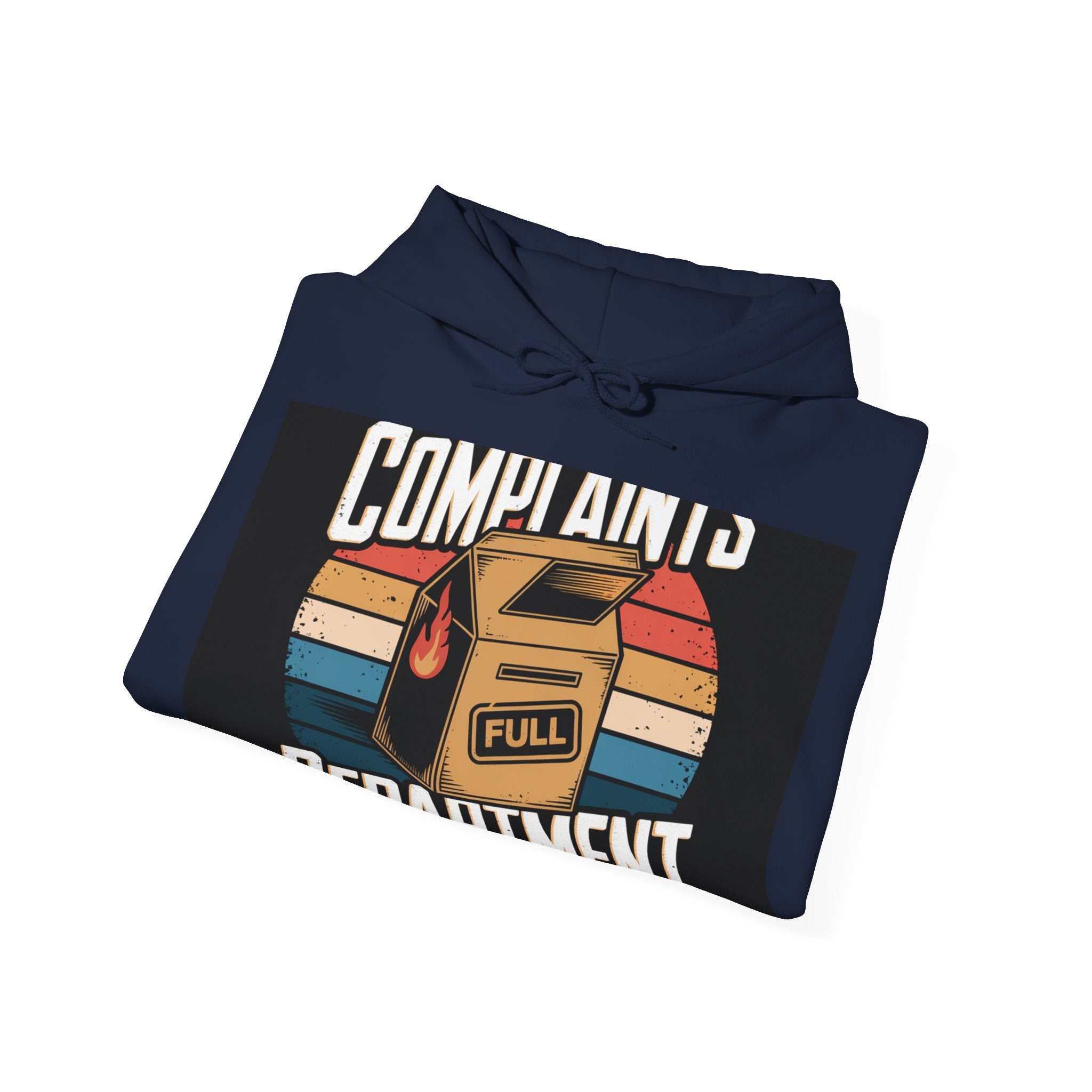 Complaints Department - Trendy Teez Funny Hoodie mockup