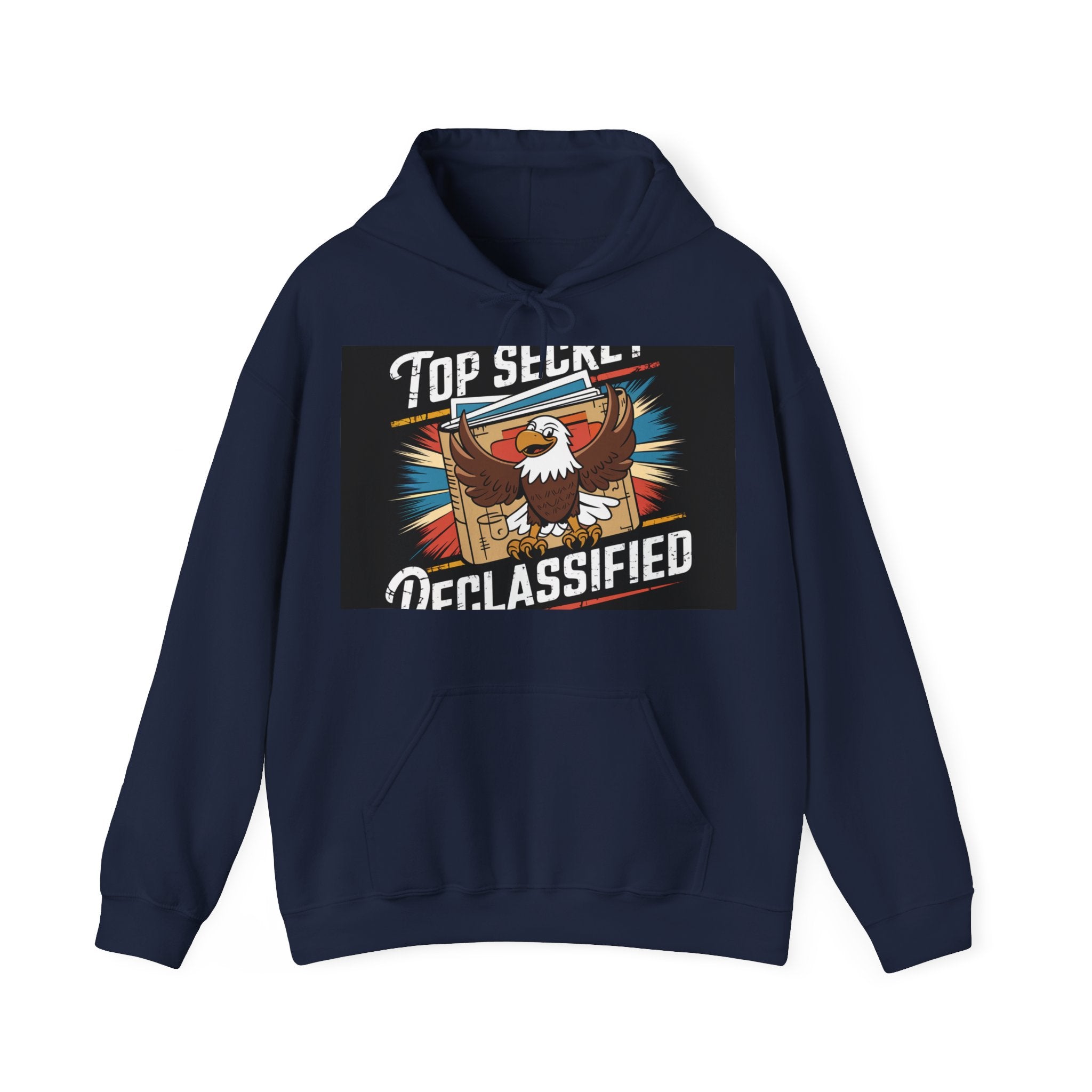 Declassified - Trendy Teez Funny Hoodie mockup