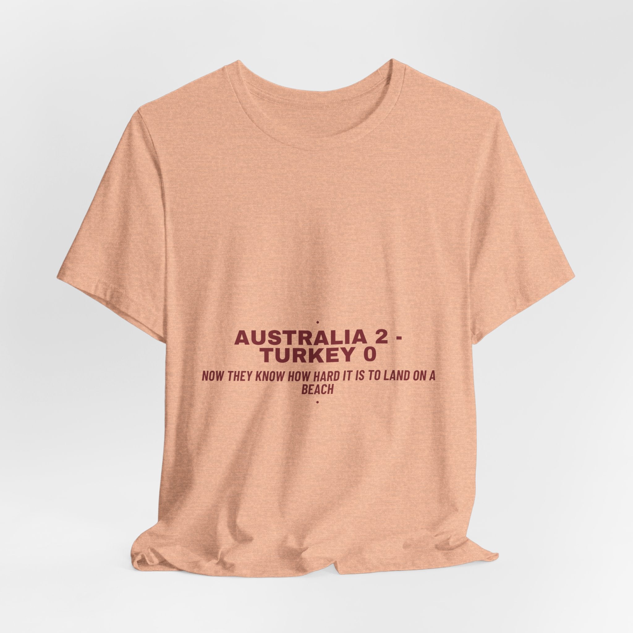 Australia 2 - Turkey 0 - Trendy Teez Funny Tee mockup