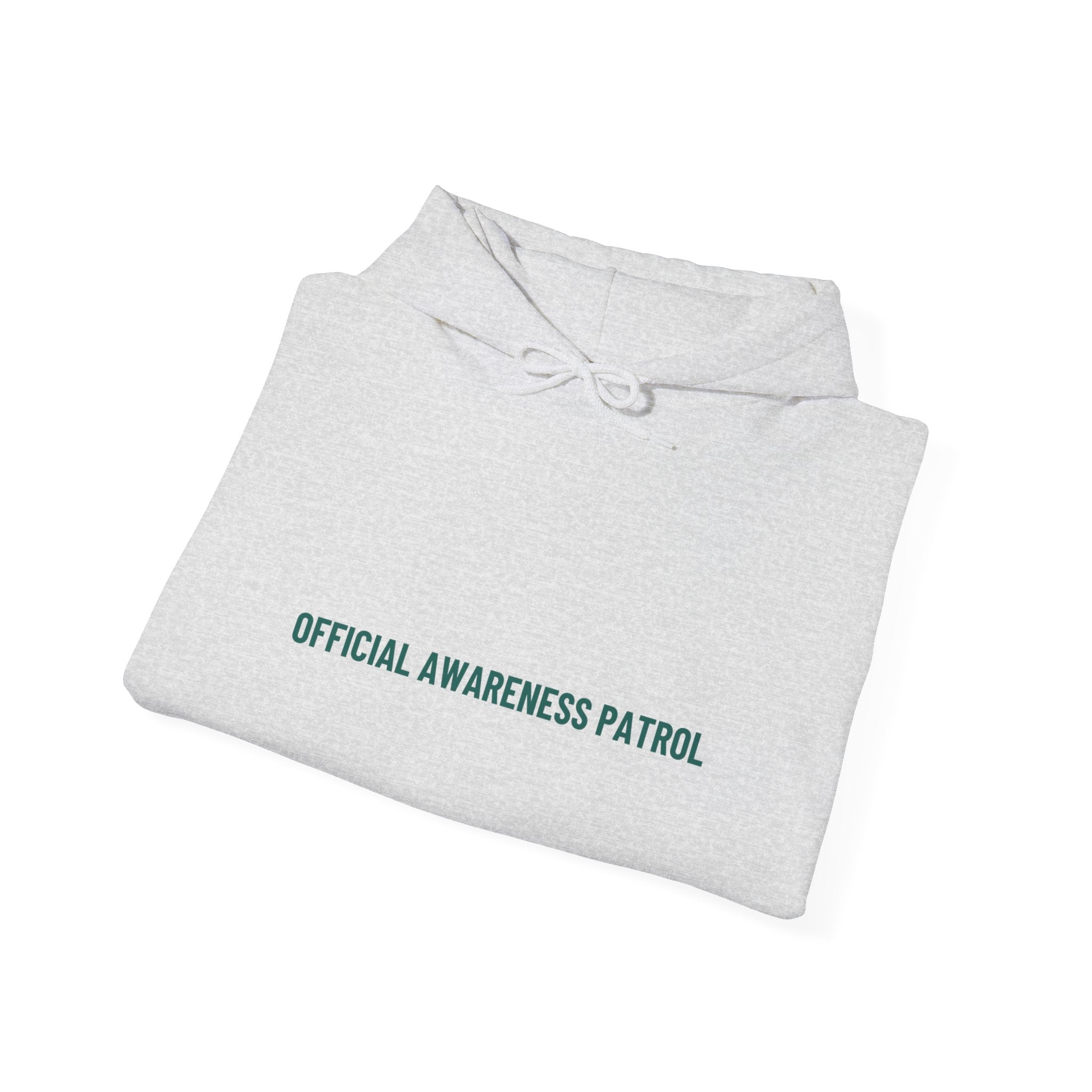 Official Awareness Patrol - Trendy Teez Funny Hoodie mockup