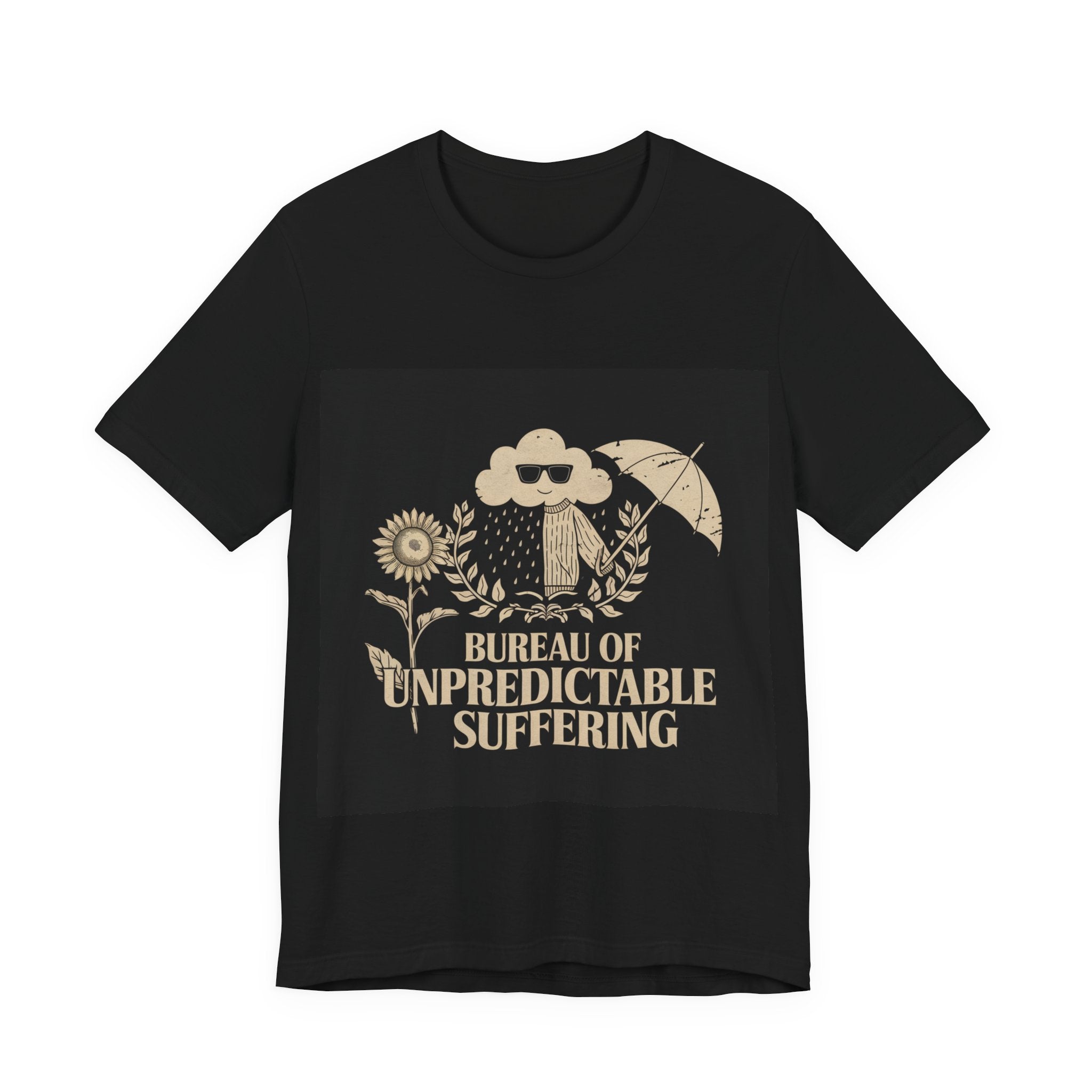 Bureau Of Unpredictable Suffering - Trendy Teez Funny Tee mockup