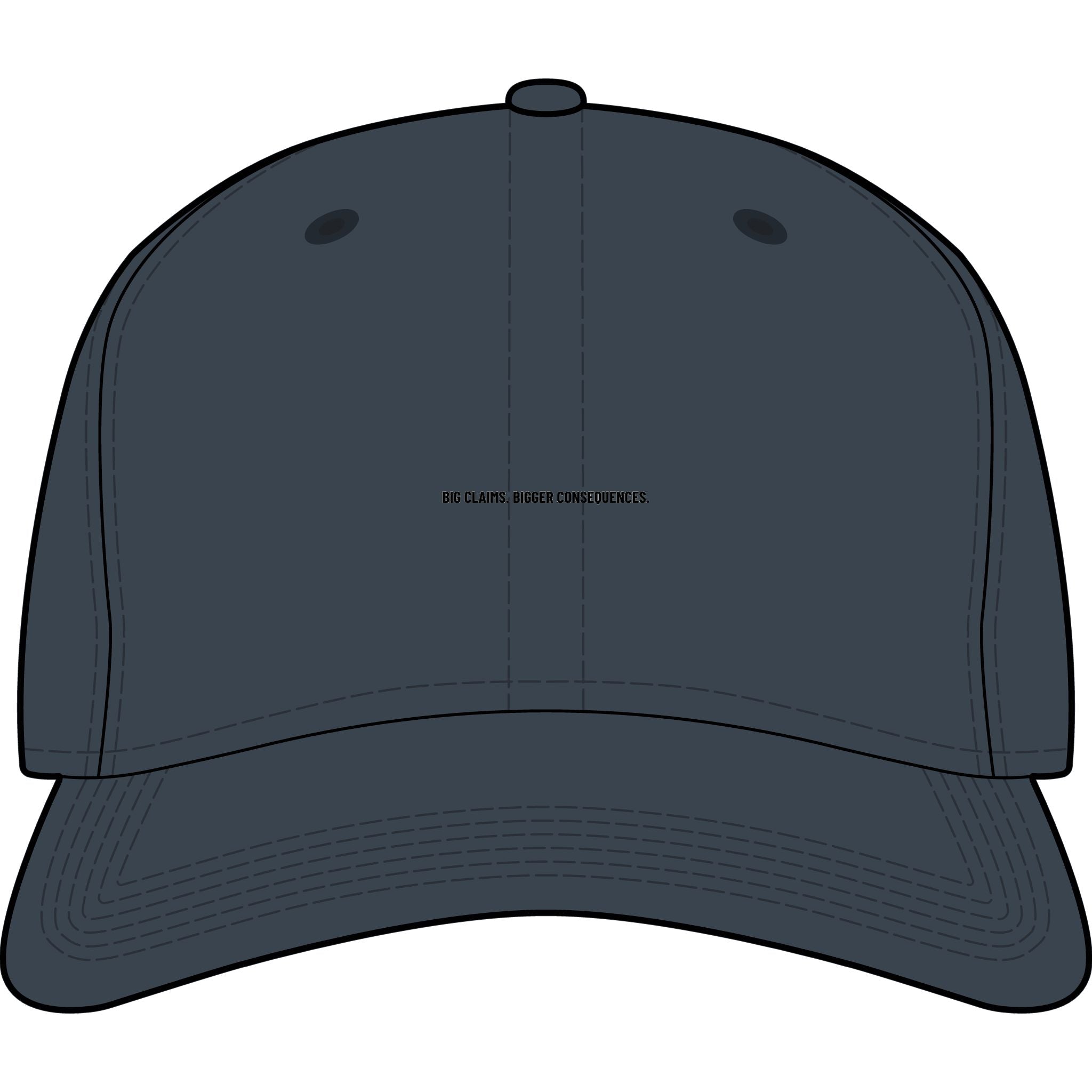 Big Claims. Bigger Consequences. — Funny Cap