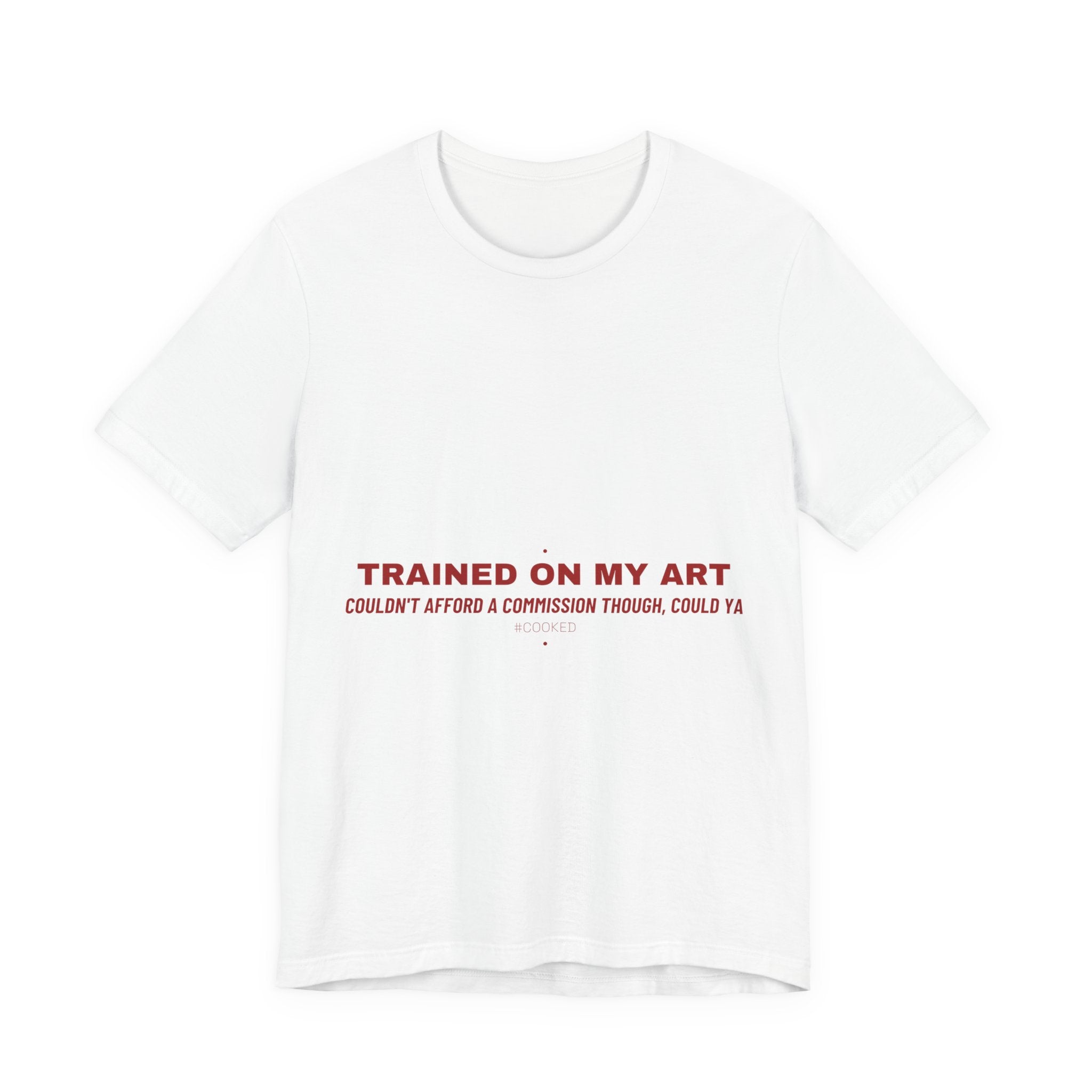 Trained On My Art - Trendy Teez Funny Tee mockup