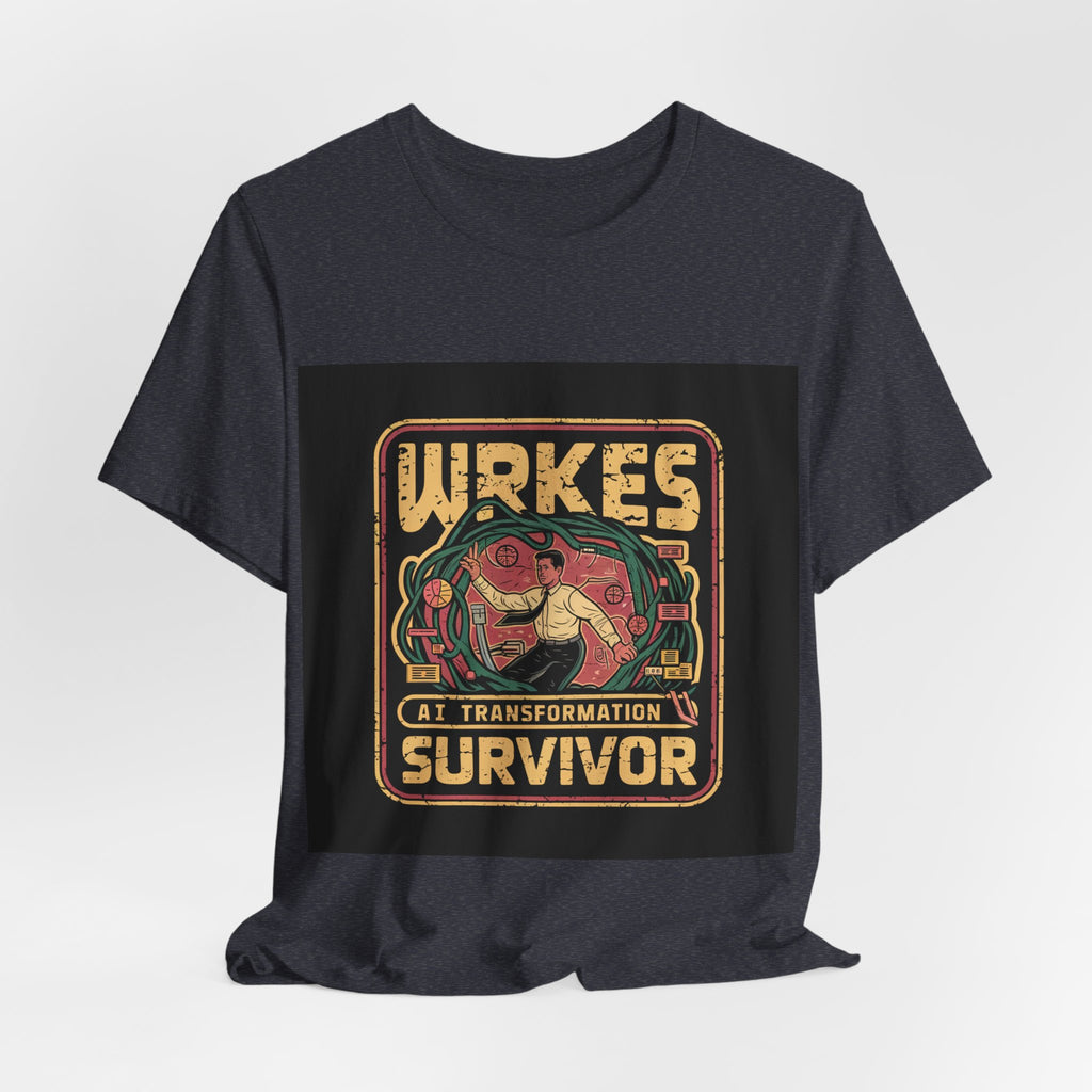 Ai Transformation Survivor - Trendy Teez Funny Tee mockup