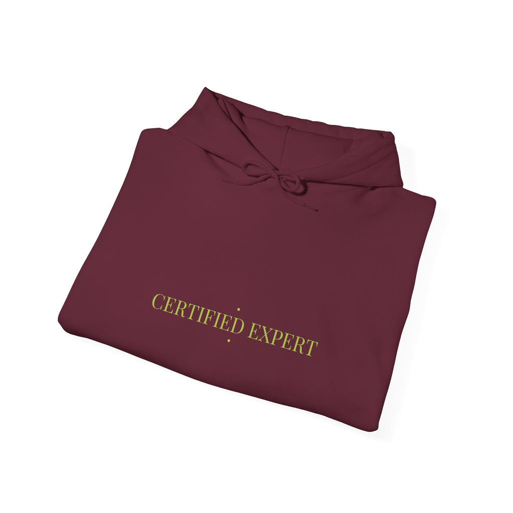 Certified Expert - Trendy Teez Funny Hoodie mockup