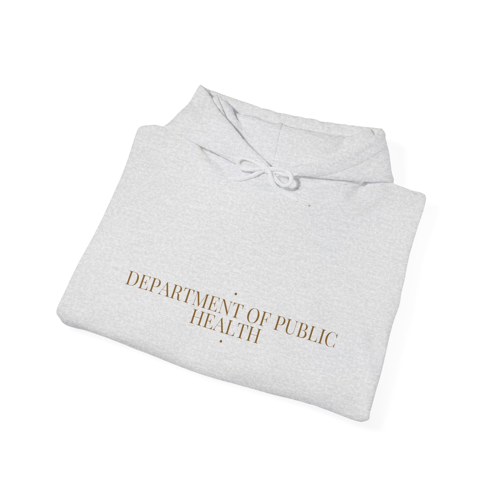 Department Of Public Health - Trendy Teez Funny Hoodie mockup