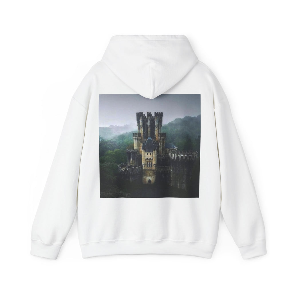 Butrón Castle (Gatika, Spain) — Hard Hoodie (Back Print)