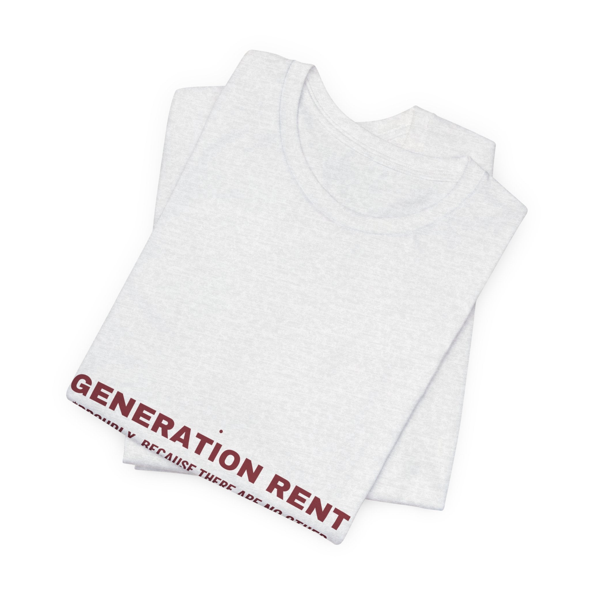 Generation Rent - Trendy Teez Funny Tee mockup