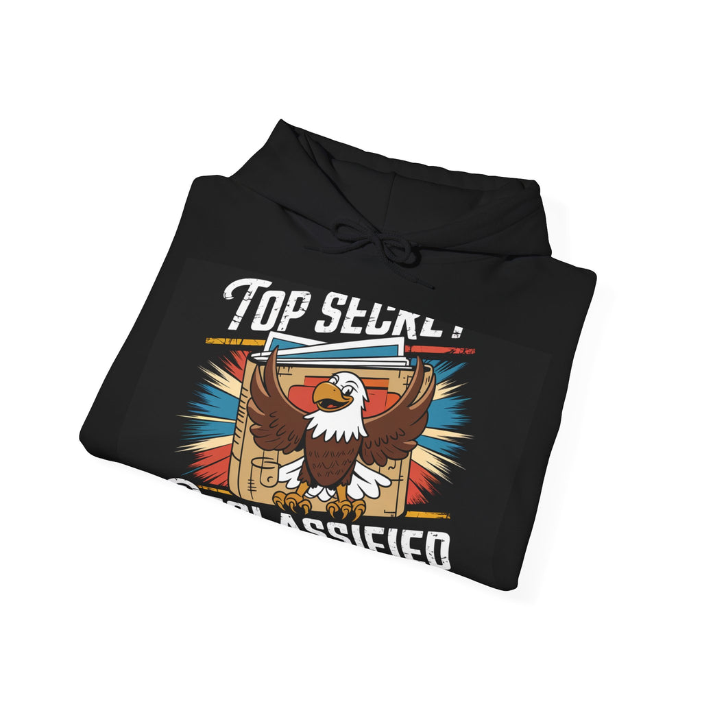 Declassified - Trendy Teez Funny Hoodie mockup