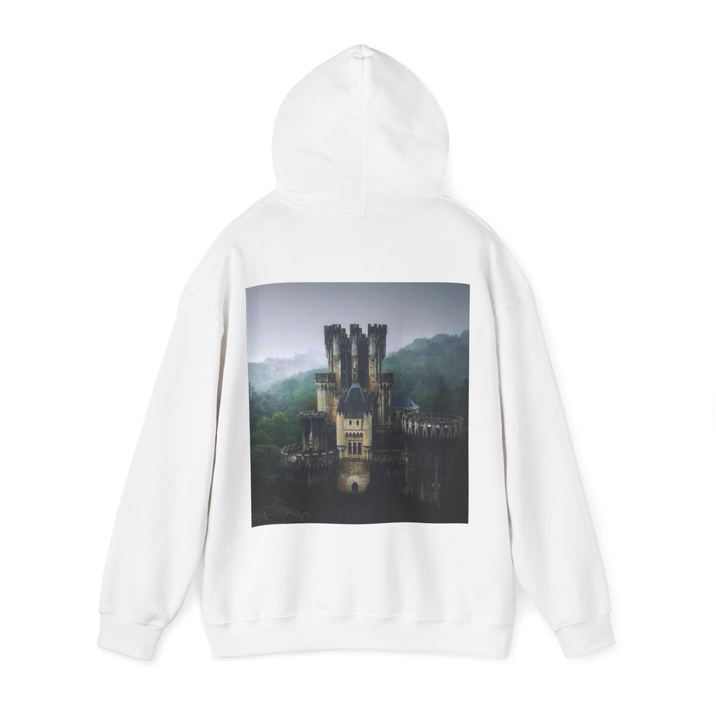 Butrón Castle (Gatika, Spain) — Hard Hoodie (Back Print)
