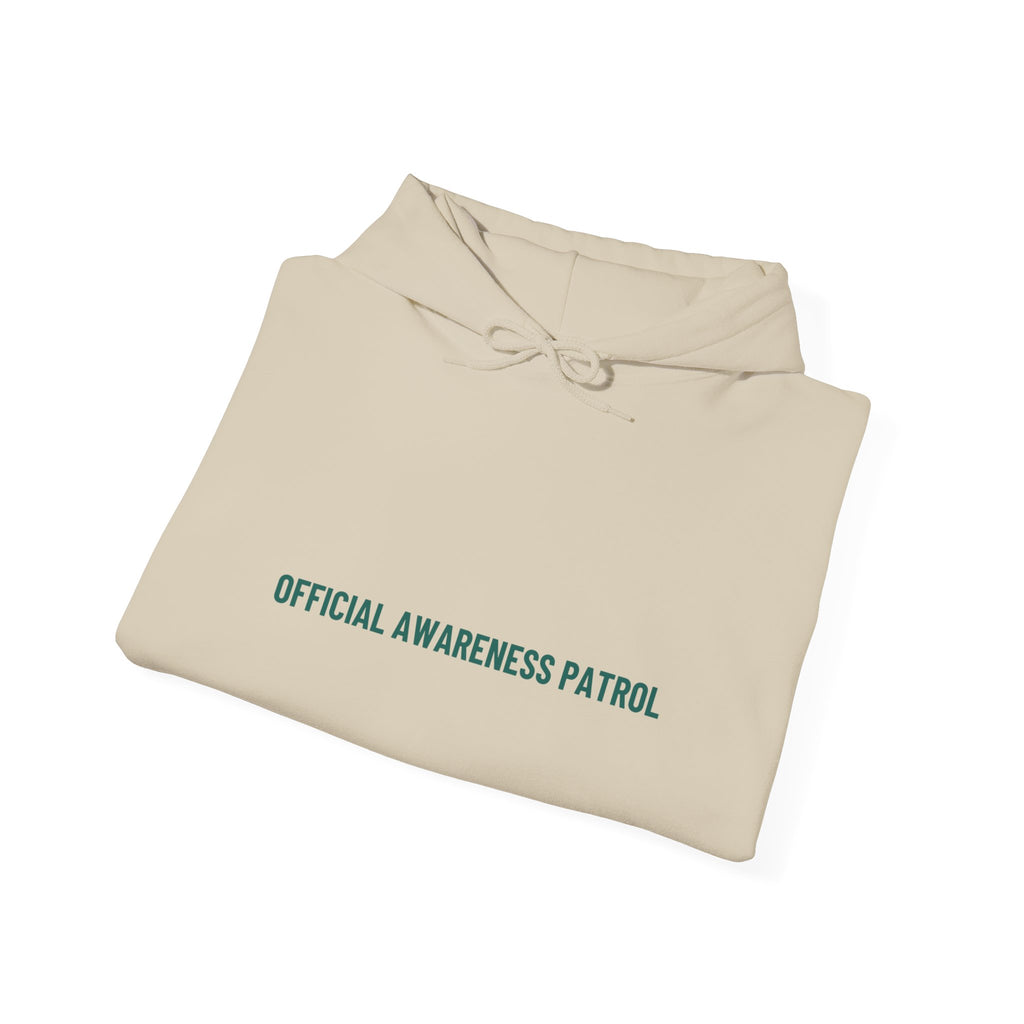 Official Awareness Patrol - Trendy Teez Funny Hoodie mockup