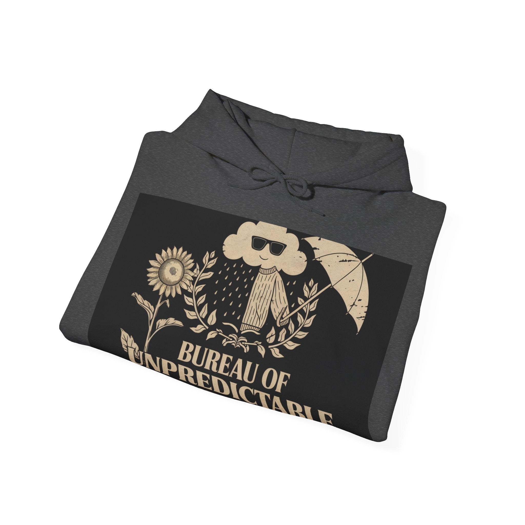 Bureau Of Unpredictable Suffering - Trendy Teez Funny Hoodie mockup