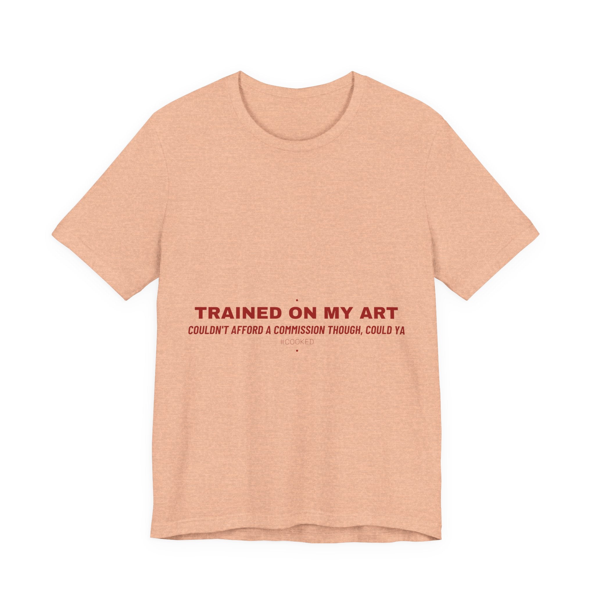 Trained On My Art - Trendy Teez Funny Tee mockup