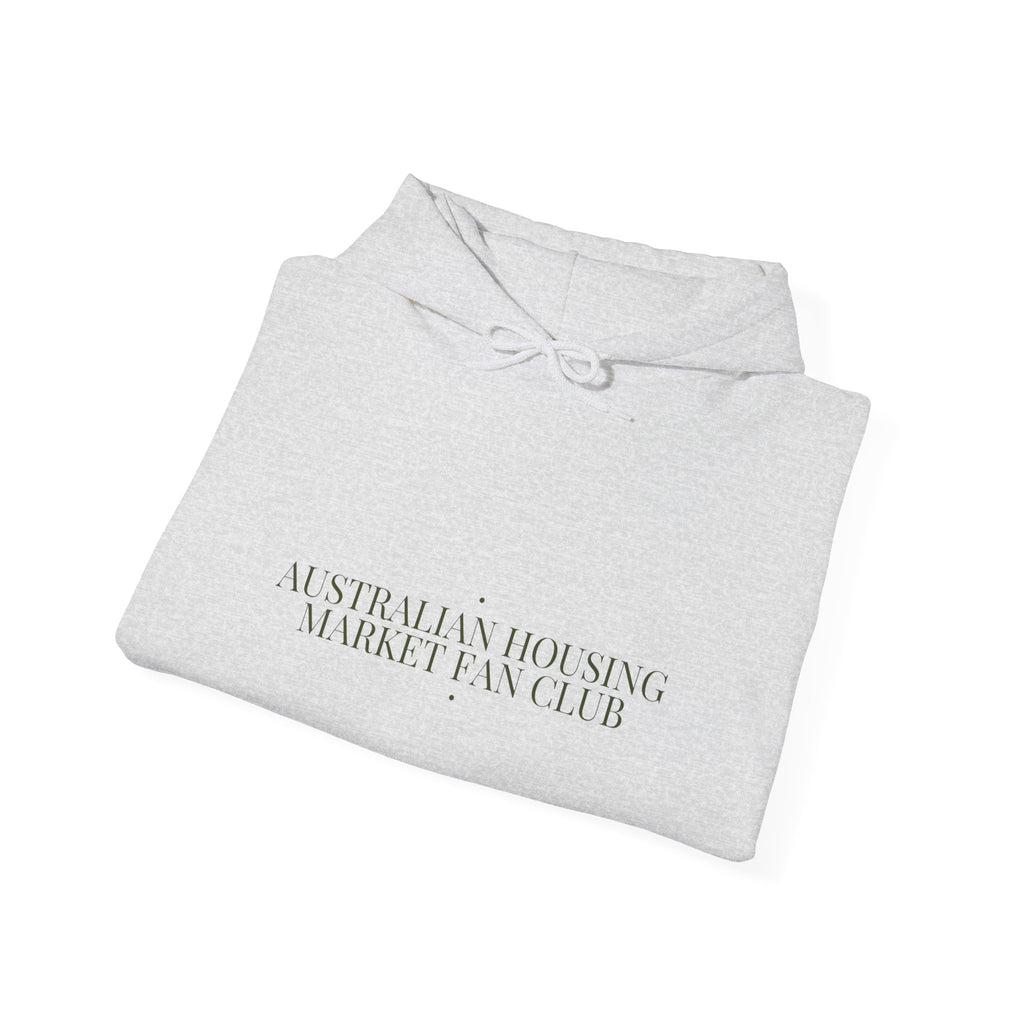 Australian Housing Market Fan Club - Trendy Teez Funny Hoodie mockup