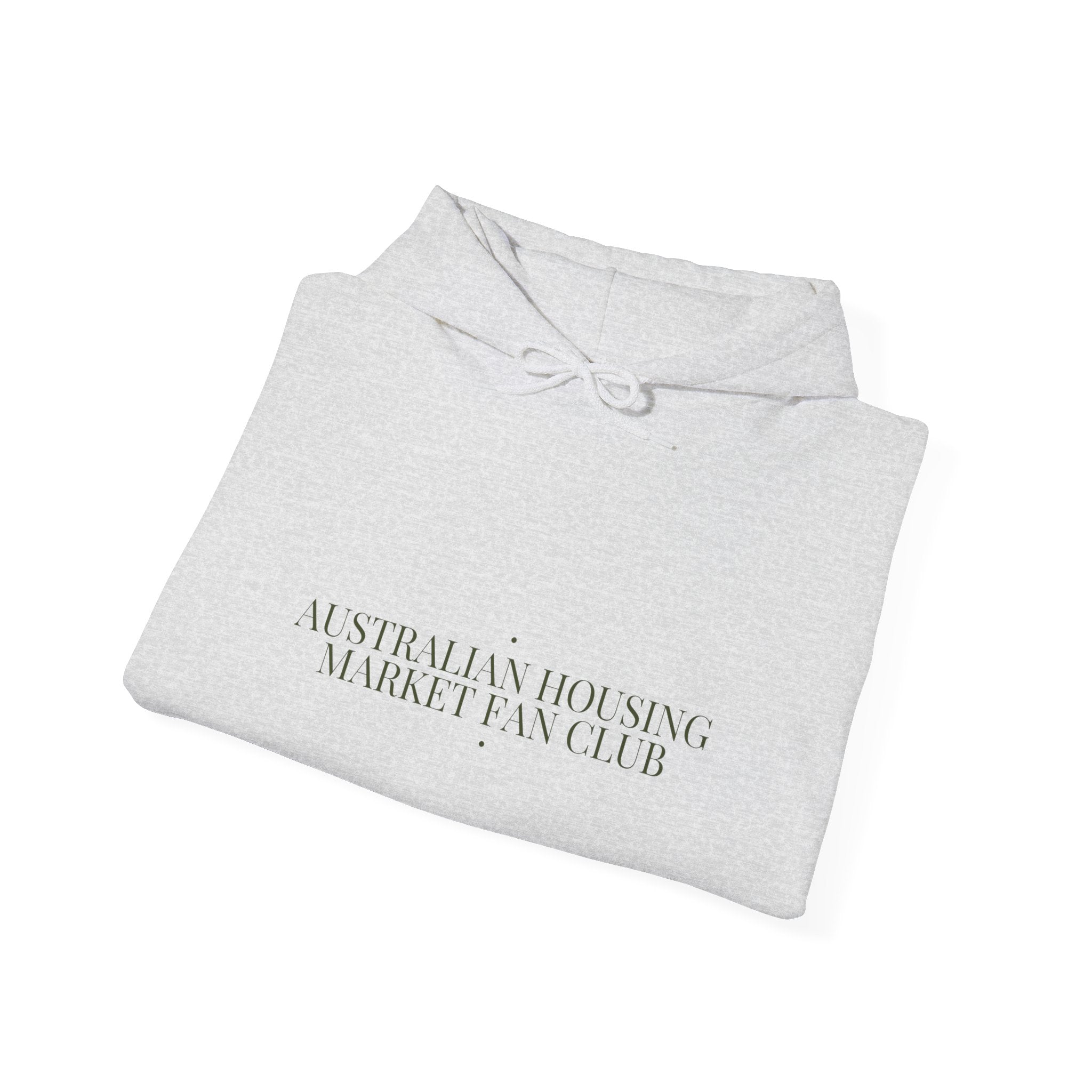 Australian Housing Market Fan Club - Trendy Teez Funny Hoodie mockup