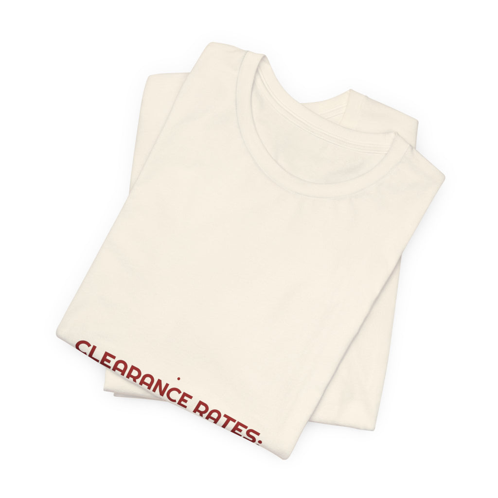 Clearance Rates: Slumping - Trendy Teez Funny Tee mockup