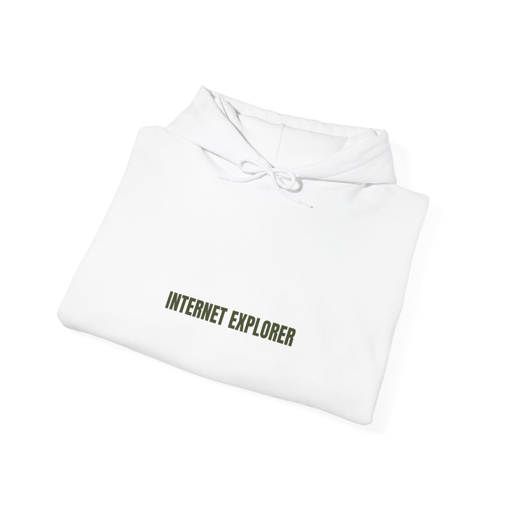 Internet Explorer - Trendy Teez Funny Hoodie mockup
