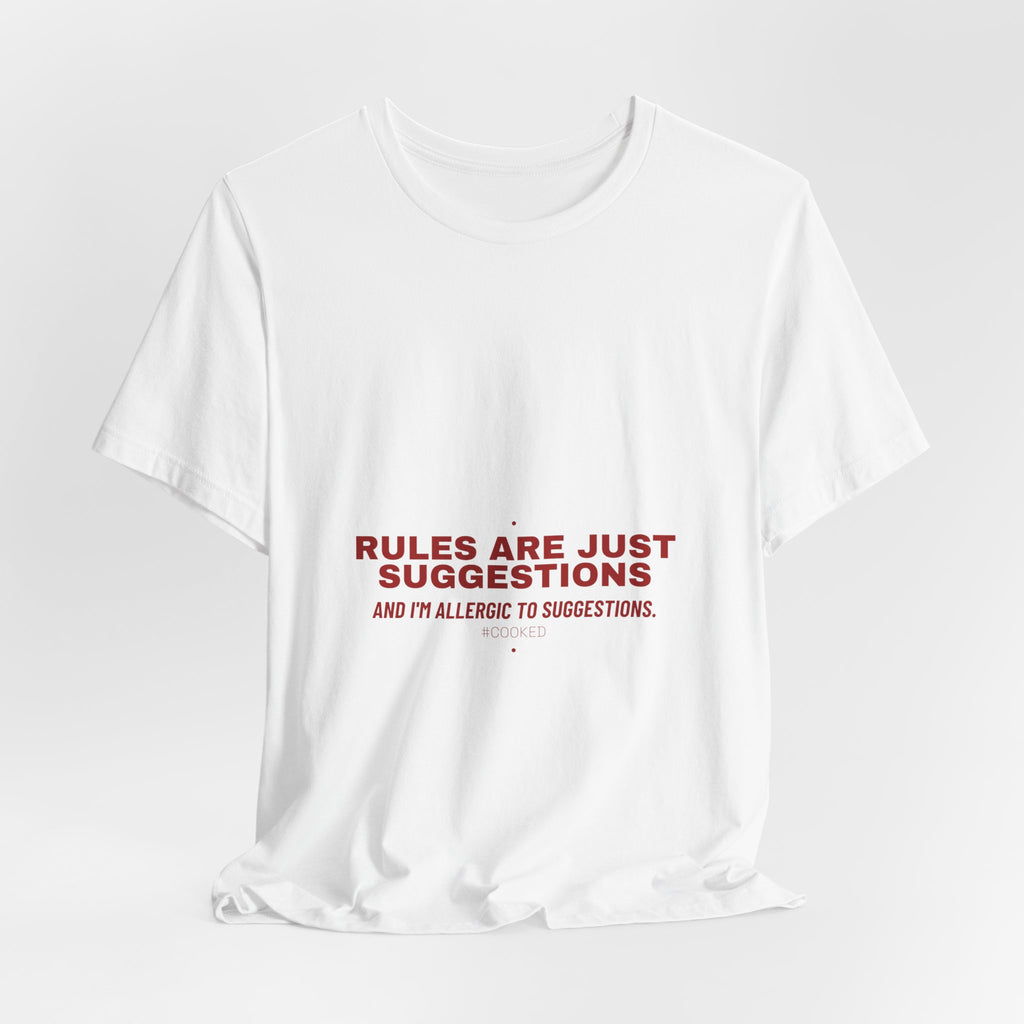 Rules Are Just Suggestions - Trendy Teez Funny Tee mockup