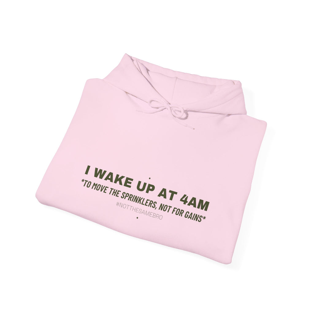 I Wake Up At 4Am - Trendy Teez Funny Hoodie mockup