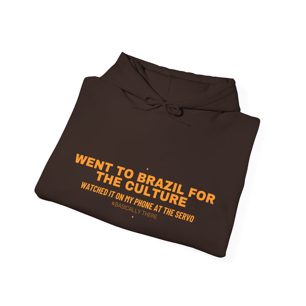 Went To Brazil For The Culture - Trendy Teez Funny Hoodie mockup