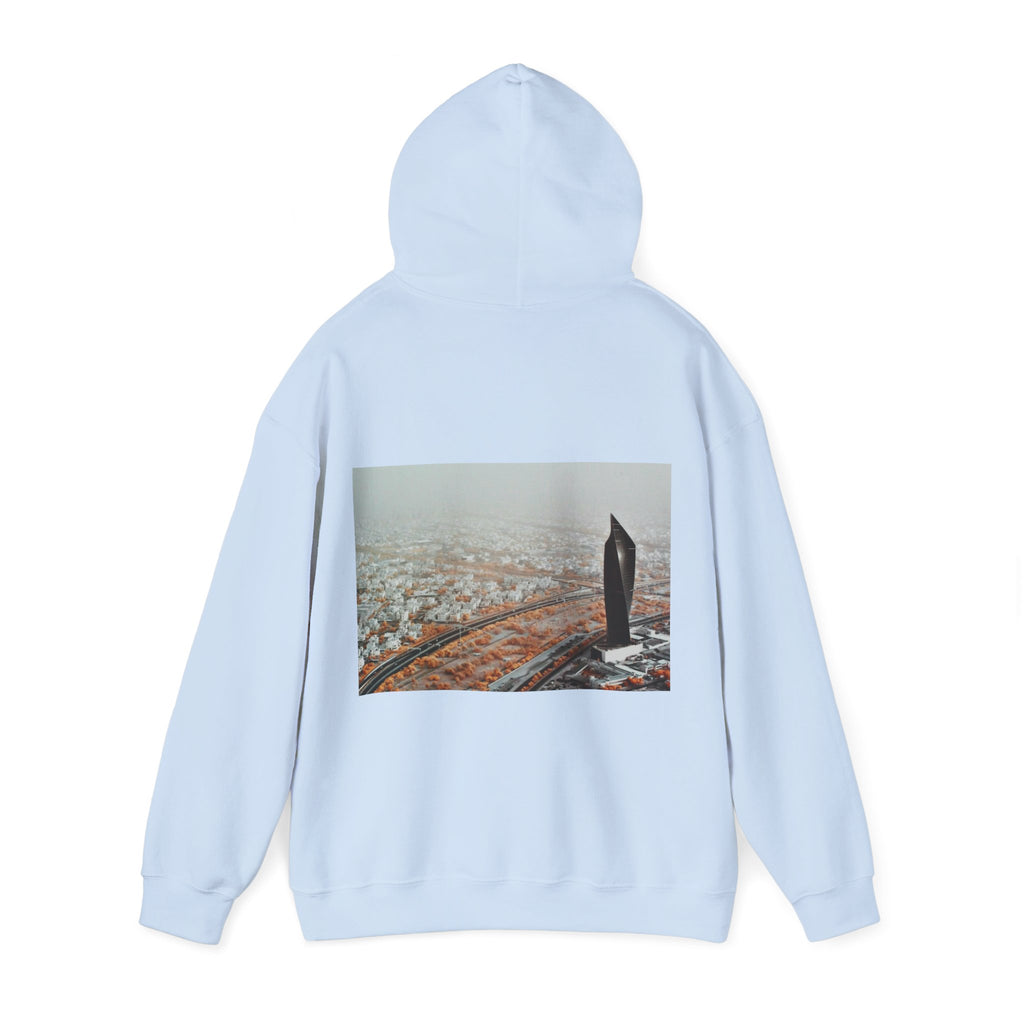 Al Tijaria Tower (Sharq, Kuwait) — Hard Hoodie (Back Print)