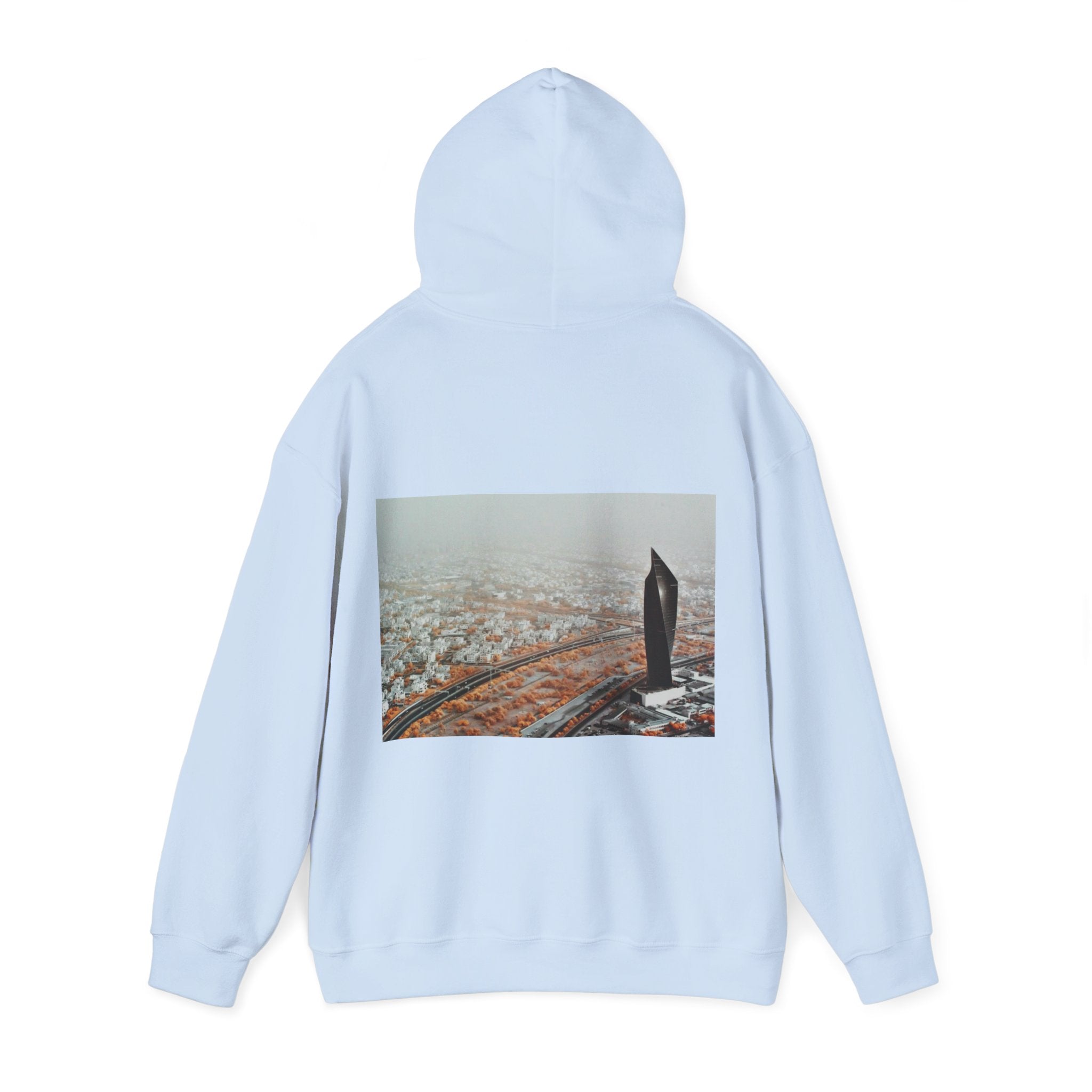 Al Tijaria Tower (Sharq, Kuwait) — Hard Hoodie (Back Print)
