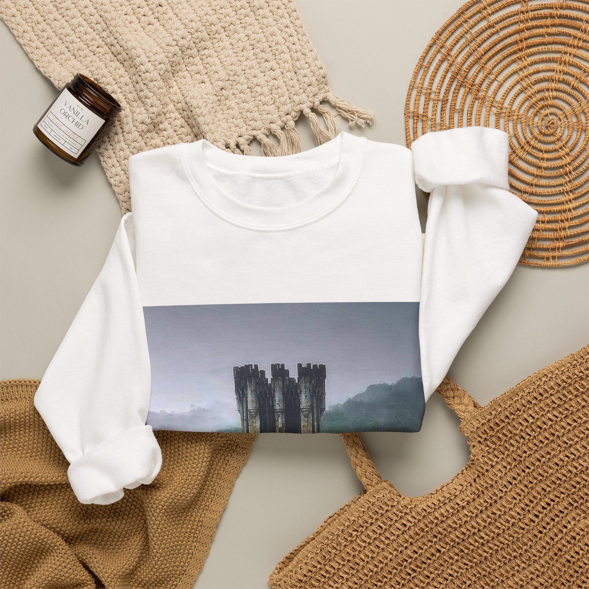 Butrón Castle (Gatika, Spain) — Hard Crewneck