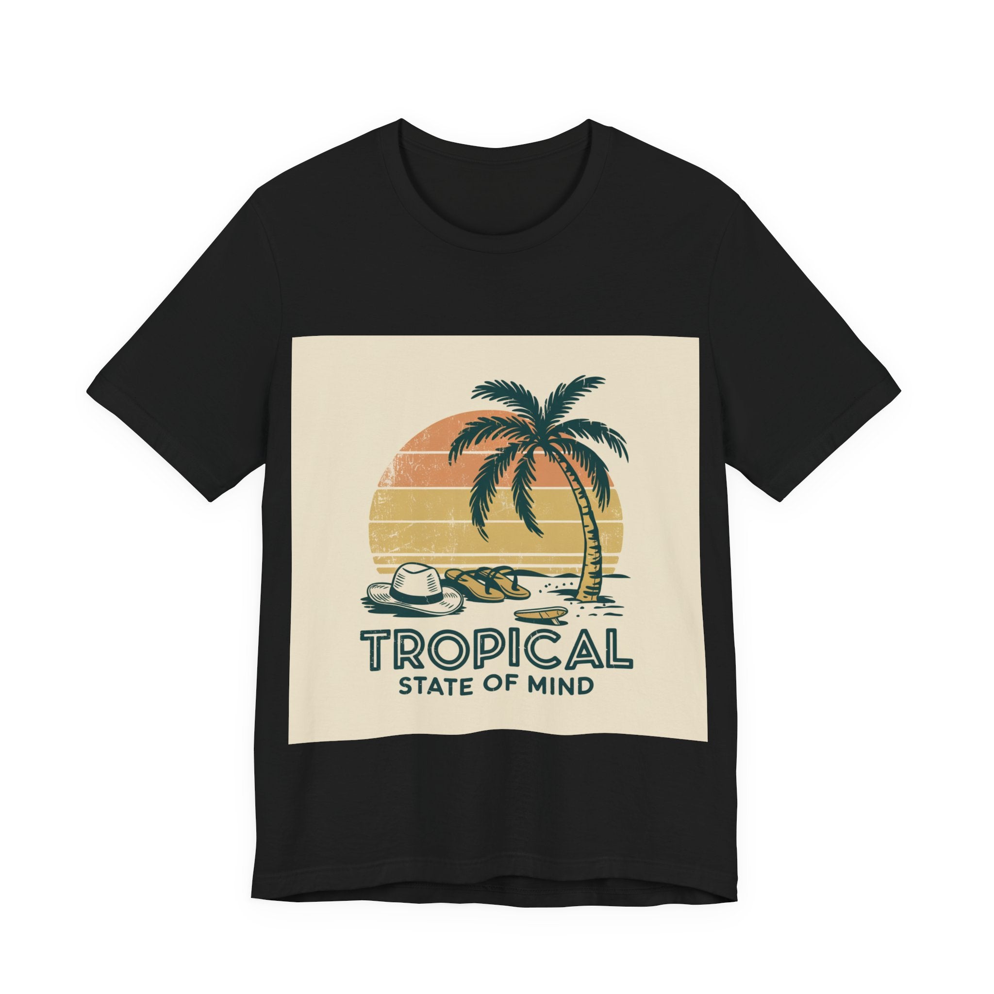 Tropical State Of Mind - Trendy Teez Funny Tee mockup