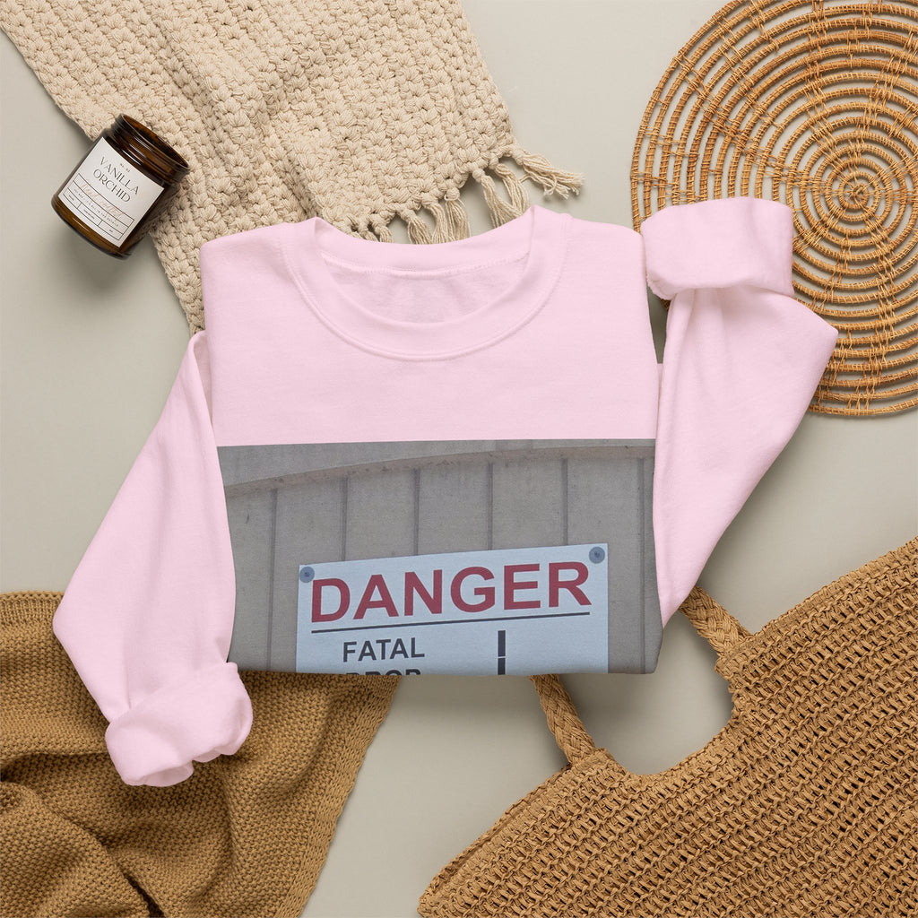 A Sign In A Plaza Near My House. This Wall Back... — Hard Crewneck