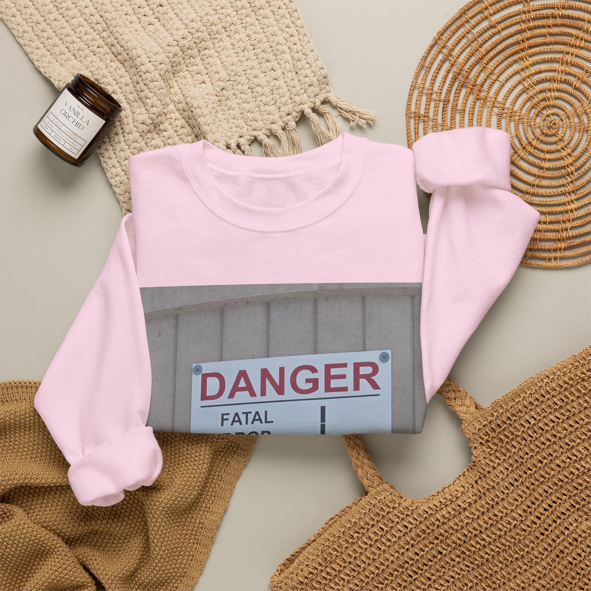 A Sign In A Plaza Near My House. This Wall Back... — Hard Crewneck