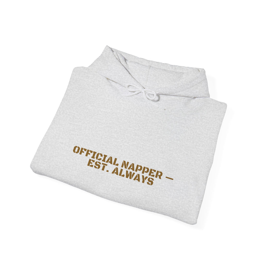 Official Napper - Trendy Teez Funny Hoodie mockup