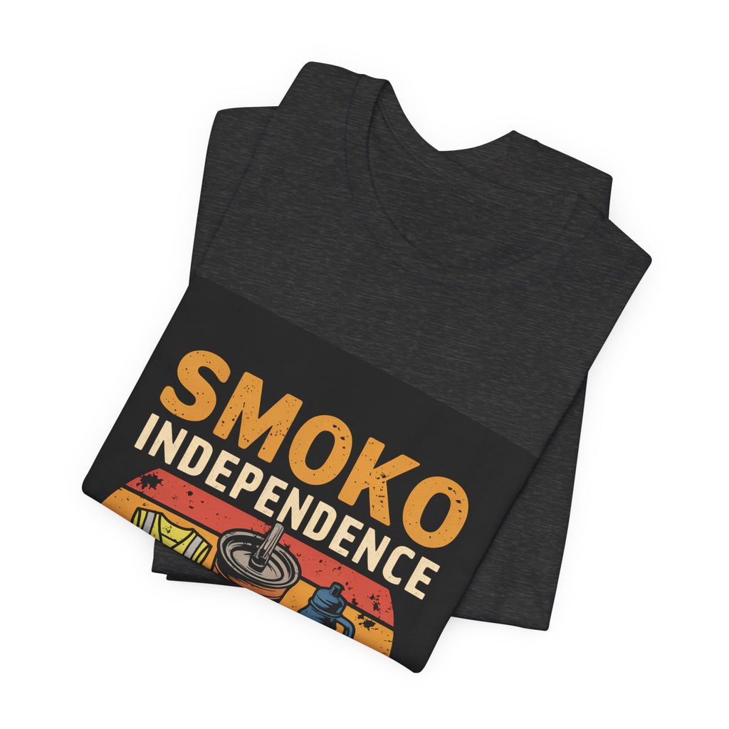 Smoko Independence Movement - Trendy Teez Funny Tee mockup