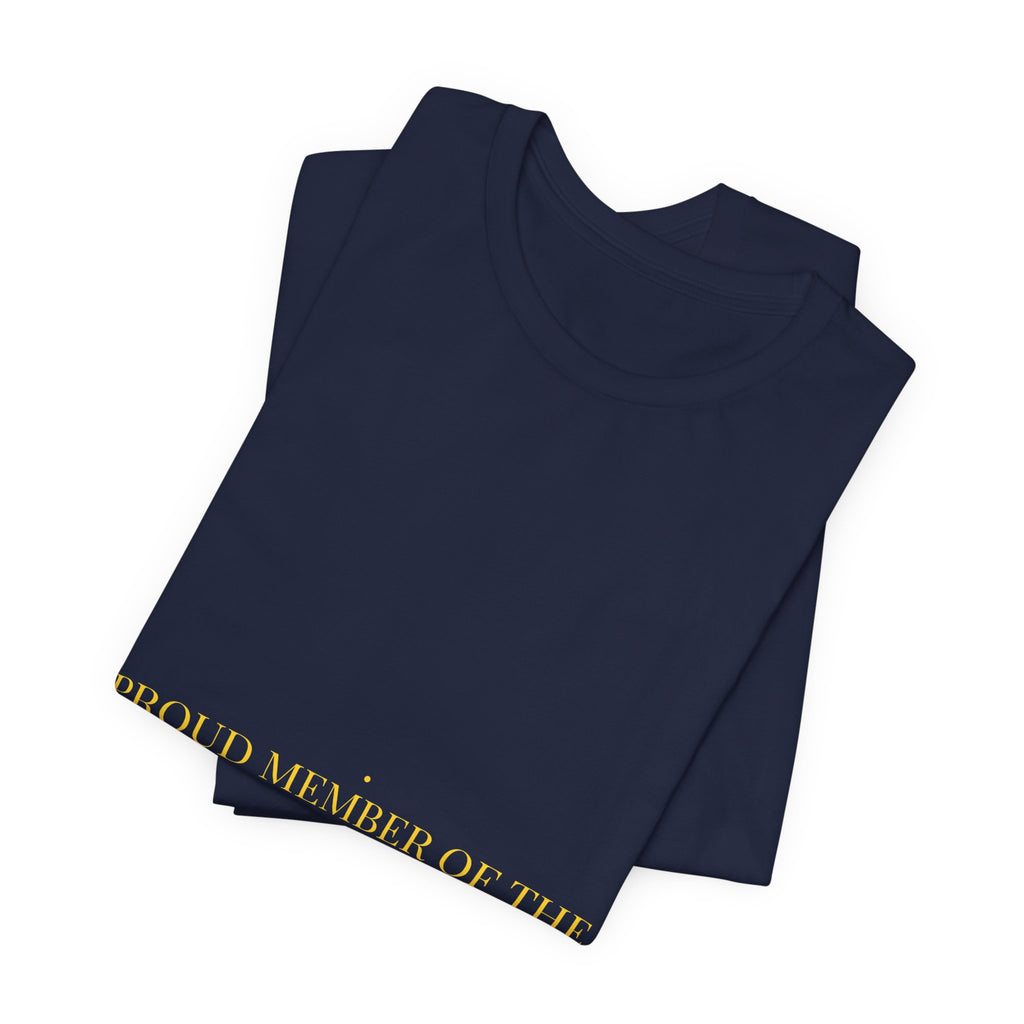 Proud Member Of The Squeezed Middle - Trendy Teez Funny Tee mockup