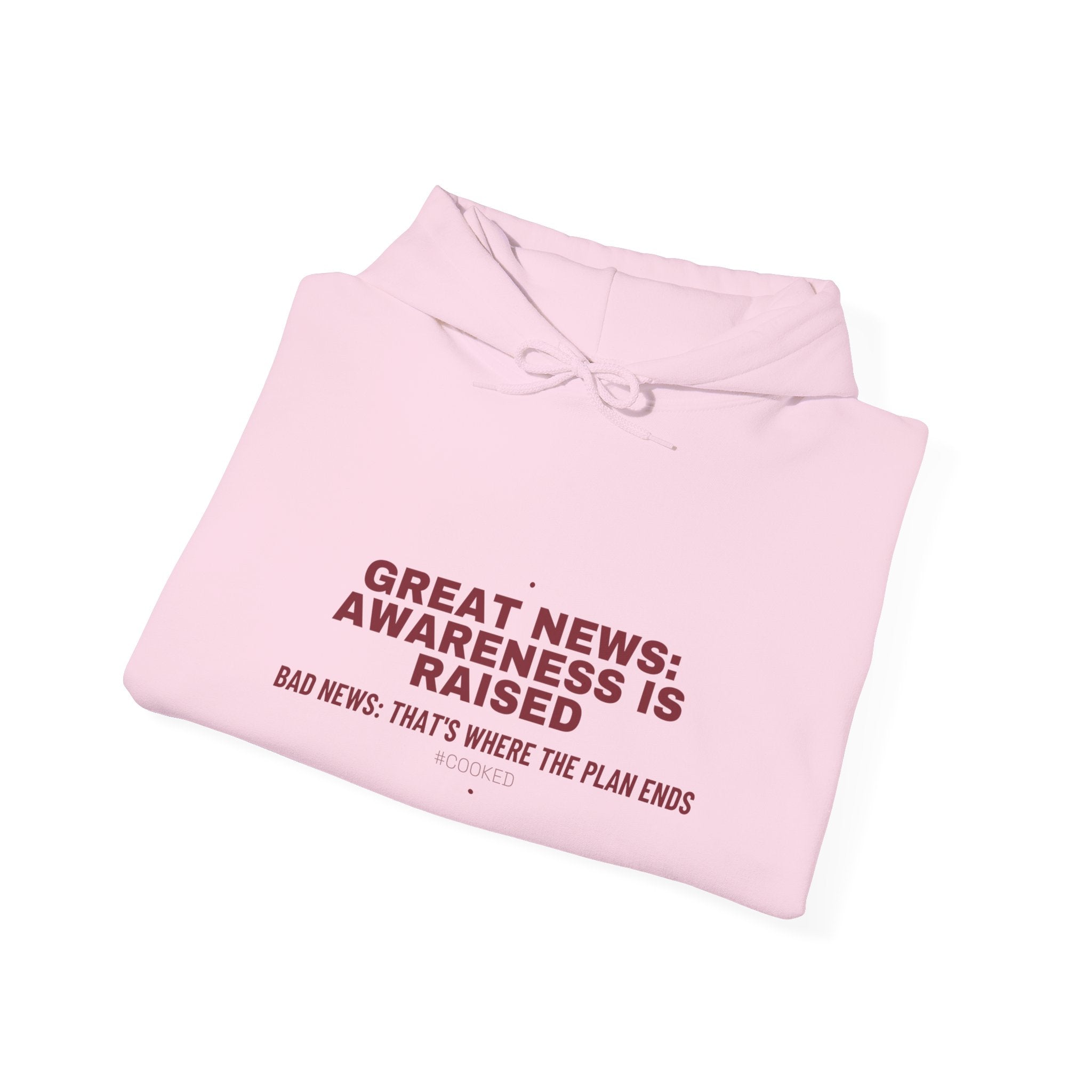 Great News: Awareness Is Raised - Trendy Teez Funny Hoodie mockup