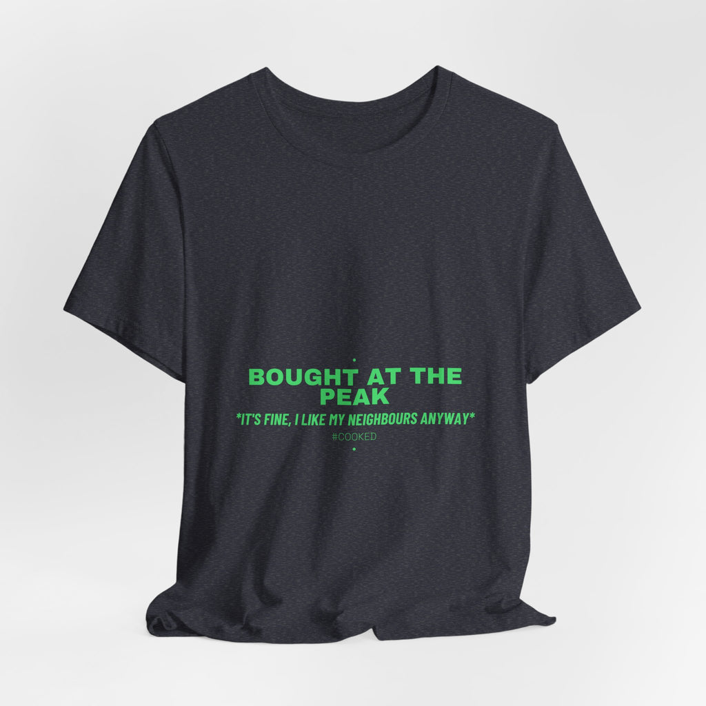 Bought At The Peak - Trendy Teez Funny Tee mockup